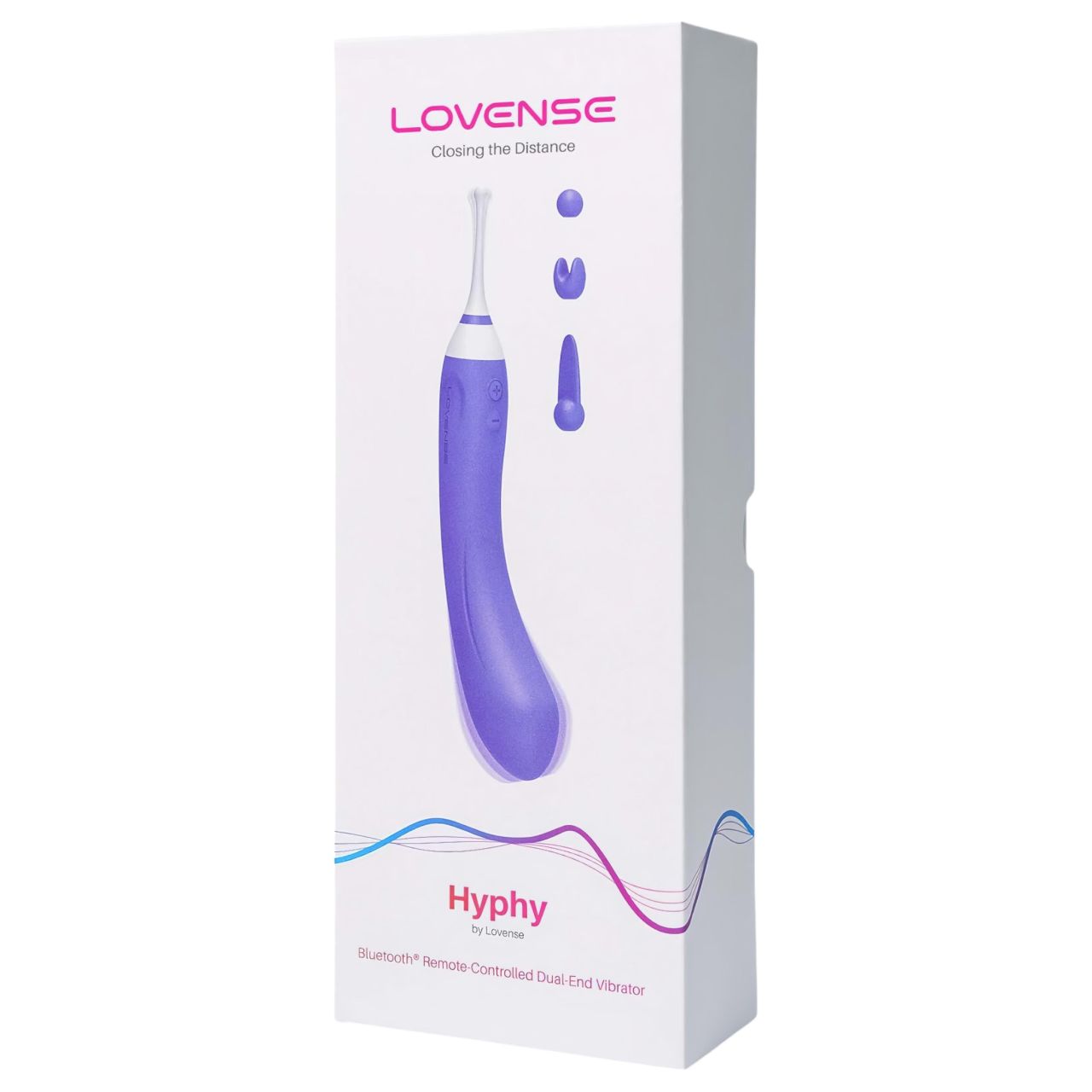 Lovense Hyphy - App-vezérelt 2in1 vibrátor (lila) Lovense Hyphy - App-vezérelt 2in1 vibrátor (lila)