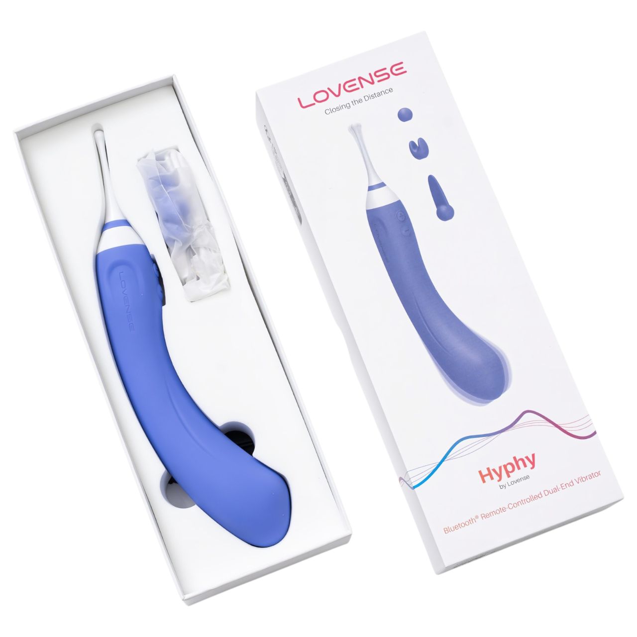Lovense Hyphy - App-vezérelt 2in1 vibrátor (lila) Lovense Hyphy - App-vezérelt 2in1 vibrátor (lila)