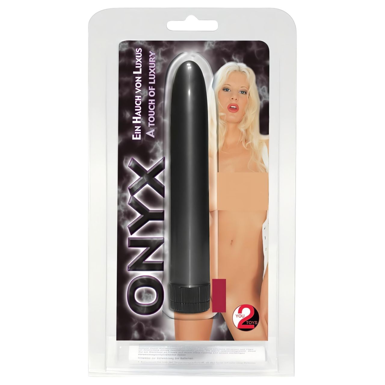 You2Toys Onyx - vízálló vibrátor (fekete)