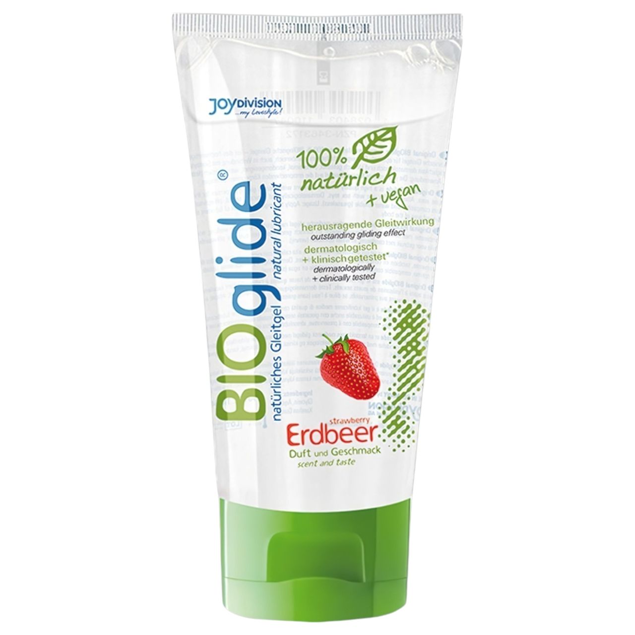 BIOglide - vízbázisú síkosító - eper (80 ml)