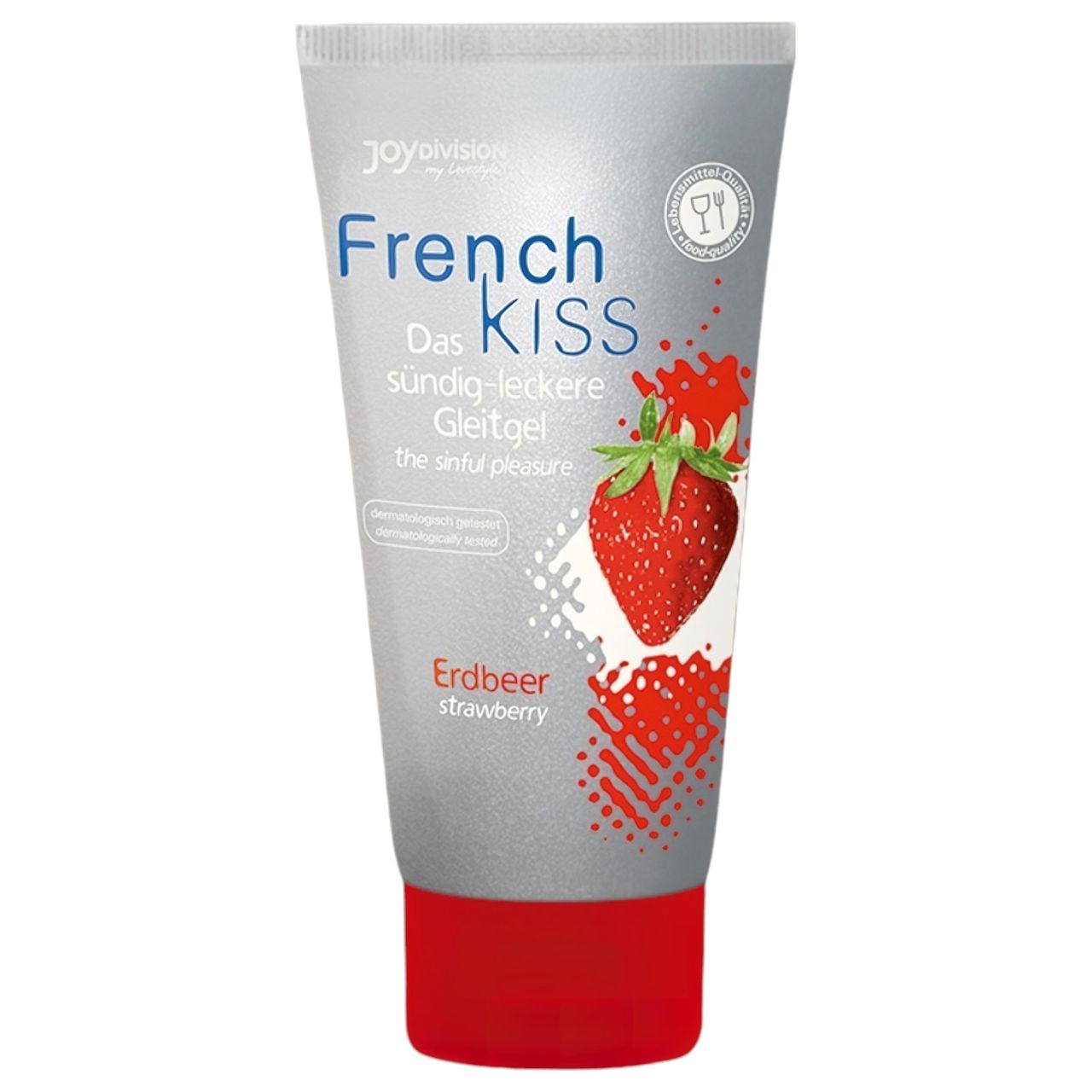 JoyDivision French Kiss síkosító - eper (75 ml)