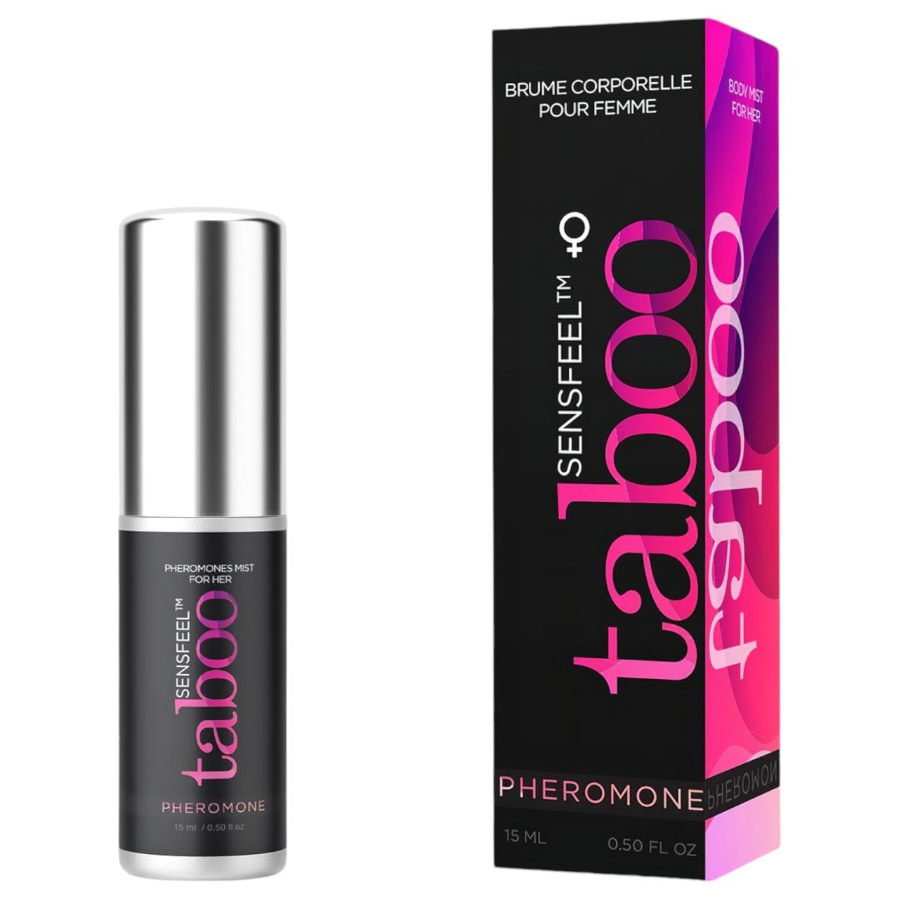 Taboo for Her - feromon testpermet nőknek (natúr, 15 ml)