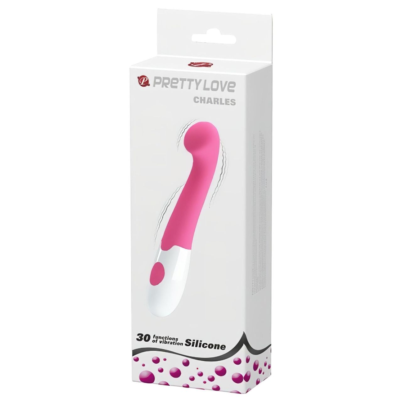Pretty Love Charles - vízálló G-pont vibrátor (pink) Pretty Love Charles - vízálló G-pont vibrátor (pink)