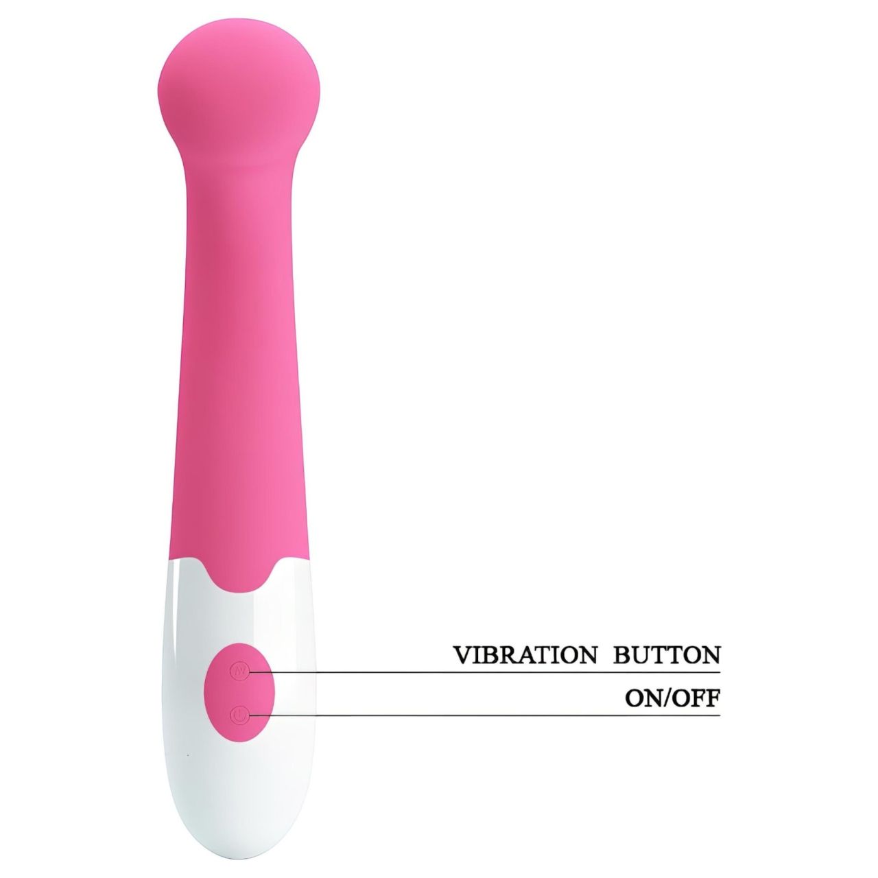Pretty Love Charles - vízálló G-pont vibrátor (pink) Pretty Love Charles - vízálló G-pont vibrátor (pink)