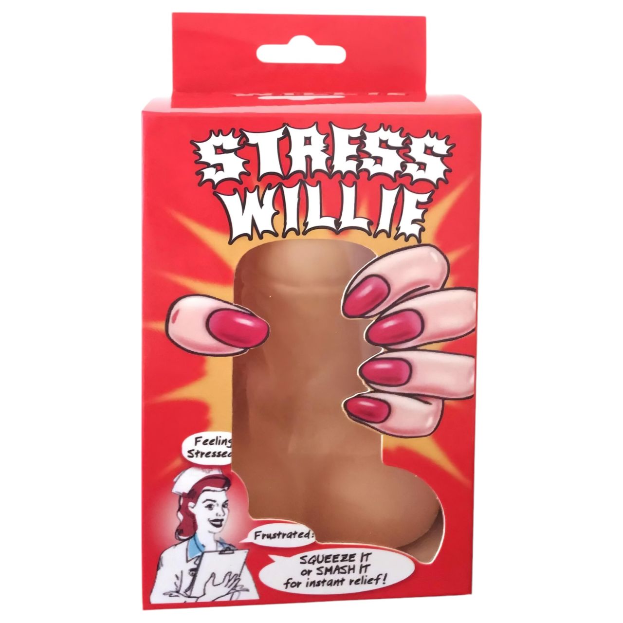 Spencer & Fleetwood - Stress Willie - stresszlabda - fütyi (testszínű)