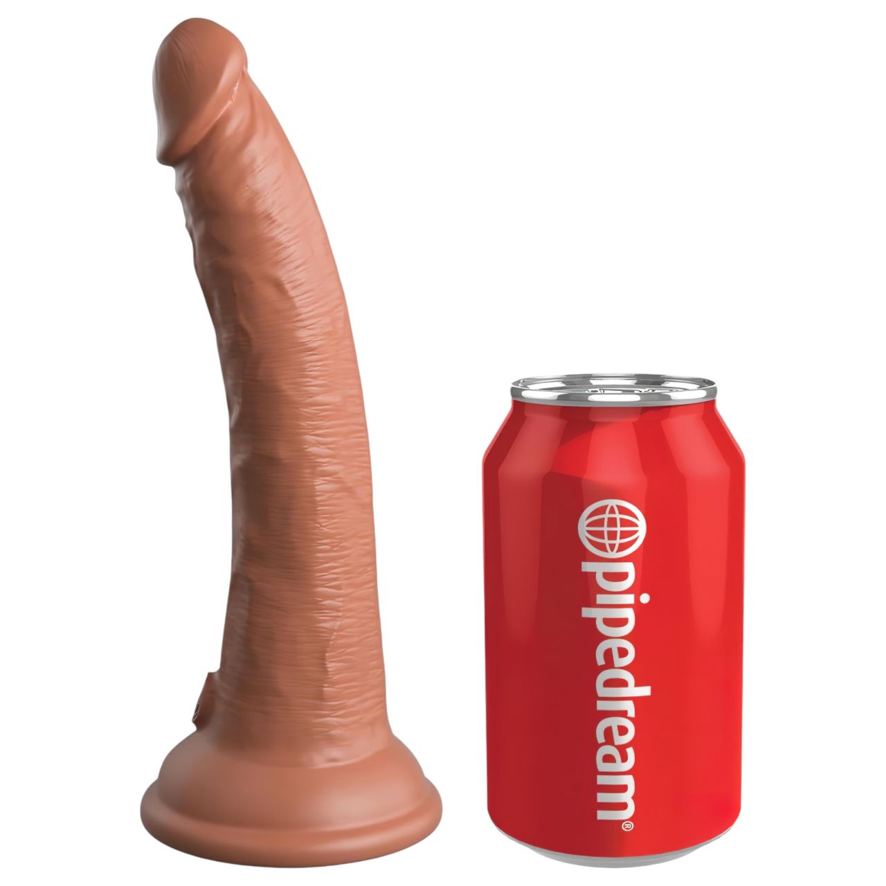King Cock Elite Comfy - felcsatolható dildó hámmal (sötét testszínű) King Cock Elite Comfy - felcsatolható dildó hámmal (sötét testszínű)