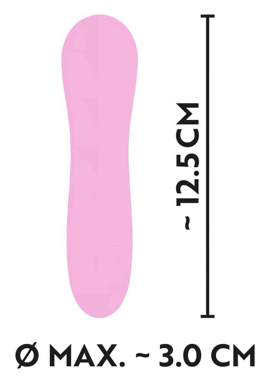 Cuties Mini - akkus, vízálló, spirál vibrátor (pink) Cuties Mini - akkus, vízálló, spirál vibrátor (pink)