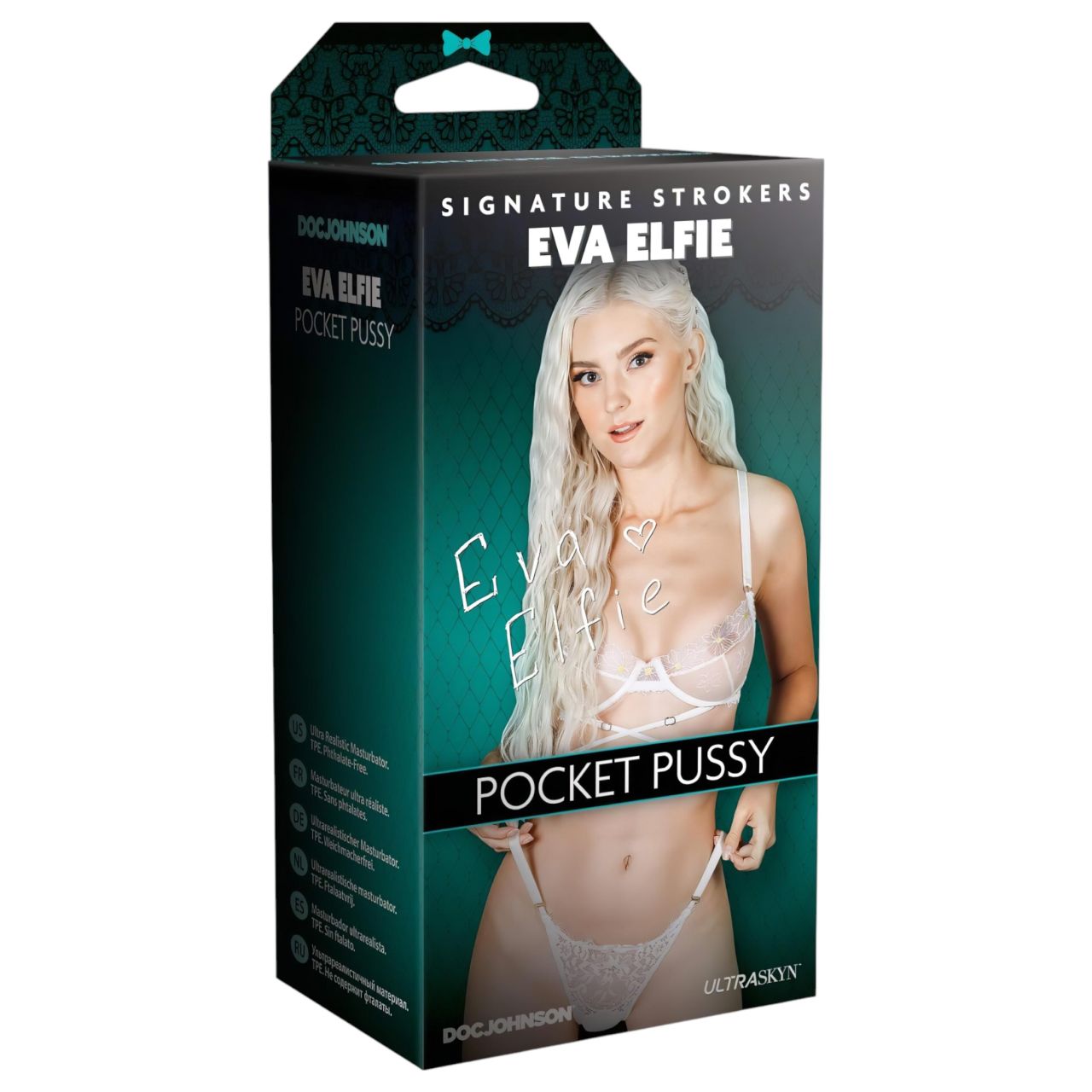 Doc Johnson Eva Elfie - élethű Ultraskyn műpunci (testszínű)