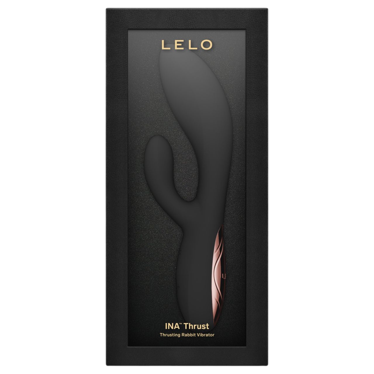 LELO INA Thrust - lökő vibrátor csiklókarral (fekete) LELO INA Thrust - lökő vibrátor csiklókarral (fekete)