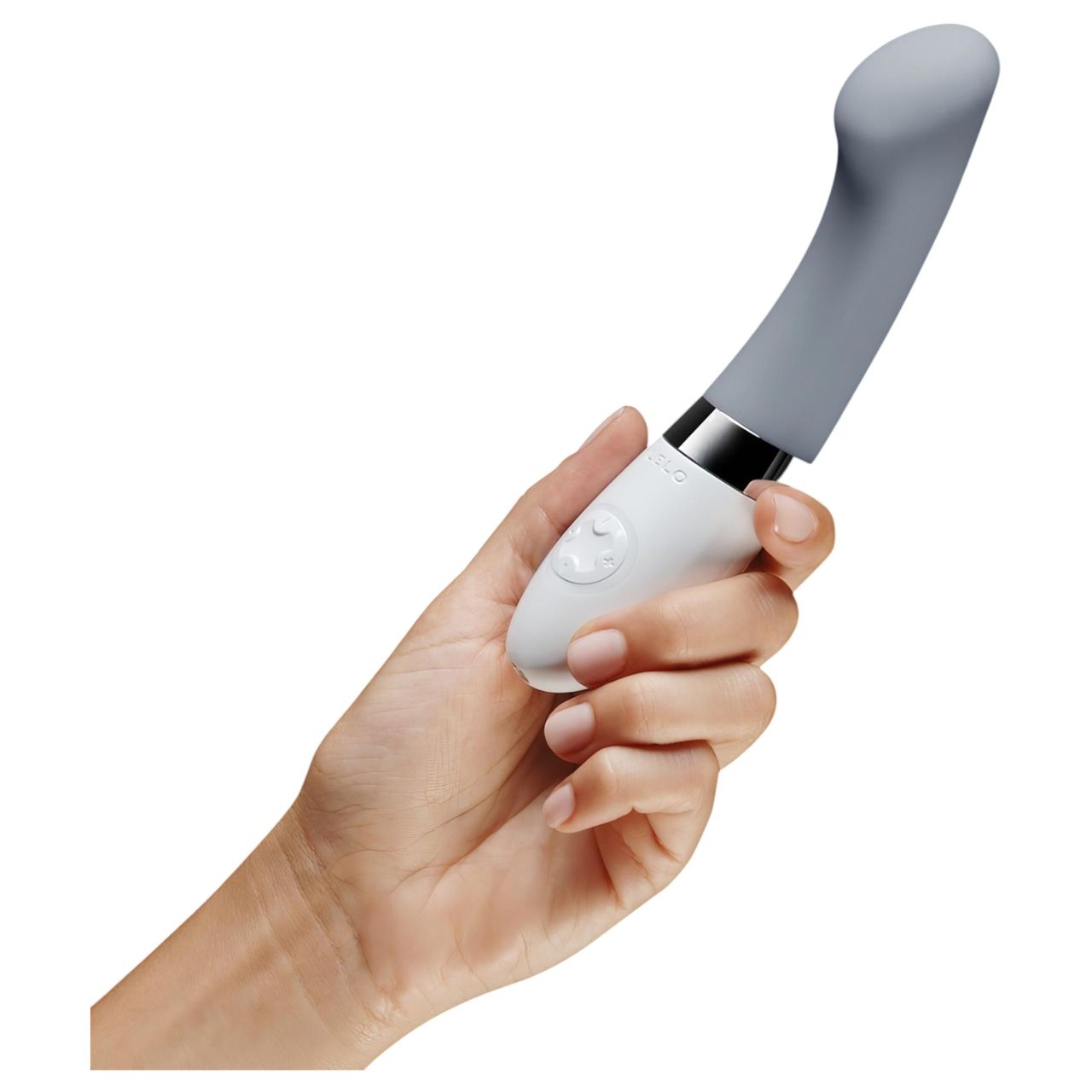 LELO Gigi 2 - szilikon G-pont vibrátor (szürke) LELO Gigi 2 - szilikon G-pont vibrátor (szürke)