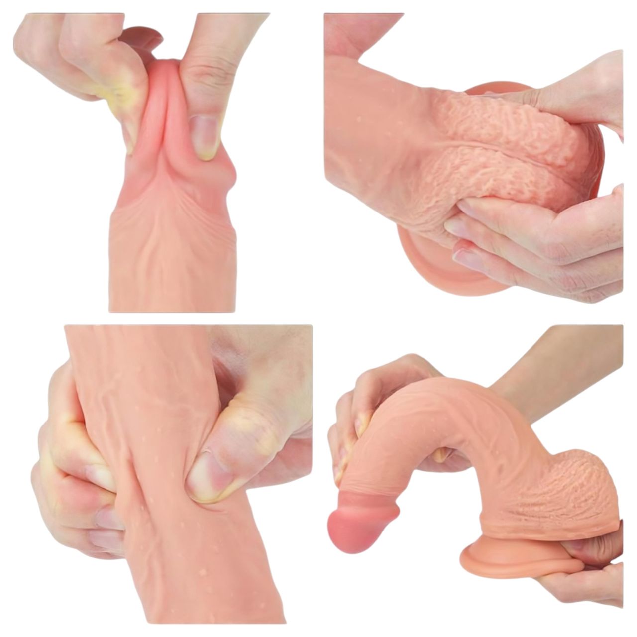 Lovetoy Nature Cock - tapadókorongos élethű dildó - 21 cm (testszínű) Lovetoy Nature Cock - tapadókorongos élethű dildó - 21 cm (testszínű)