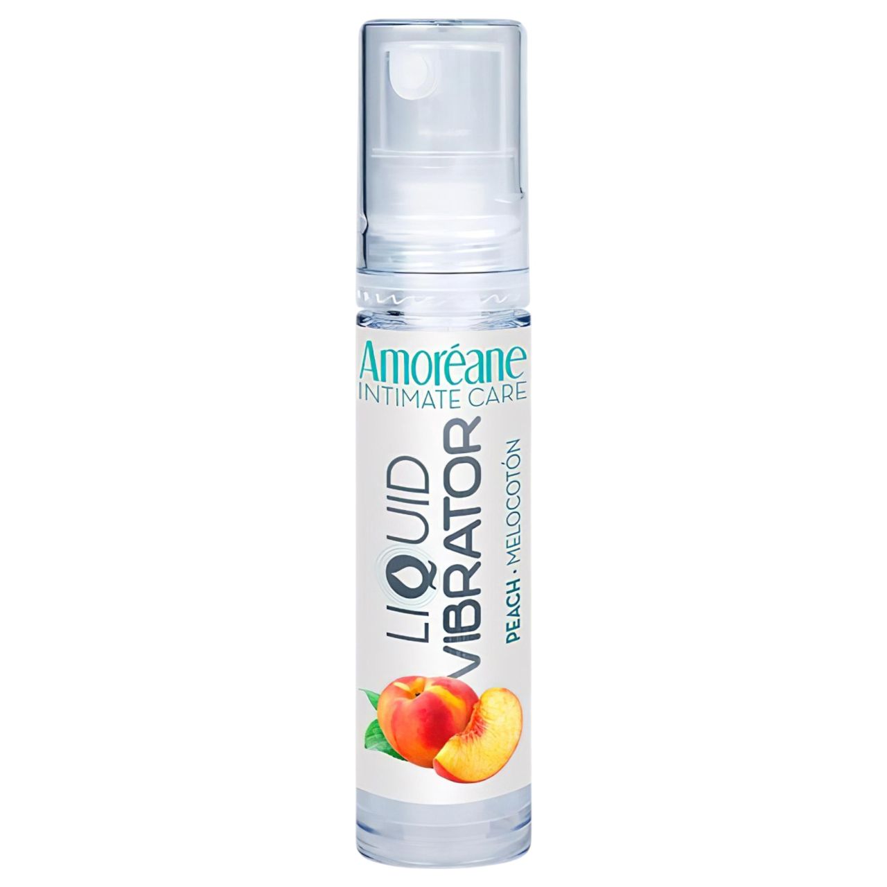 Amoréane - folyékony vibrátor izgató síkosító őszibarack (10ml)