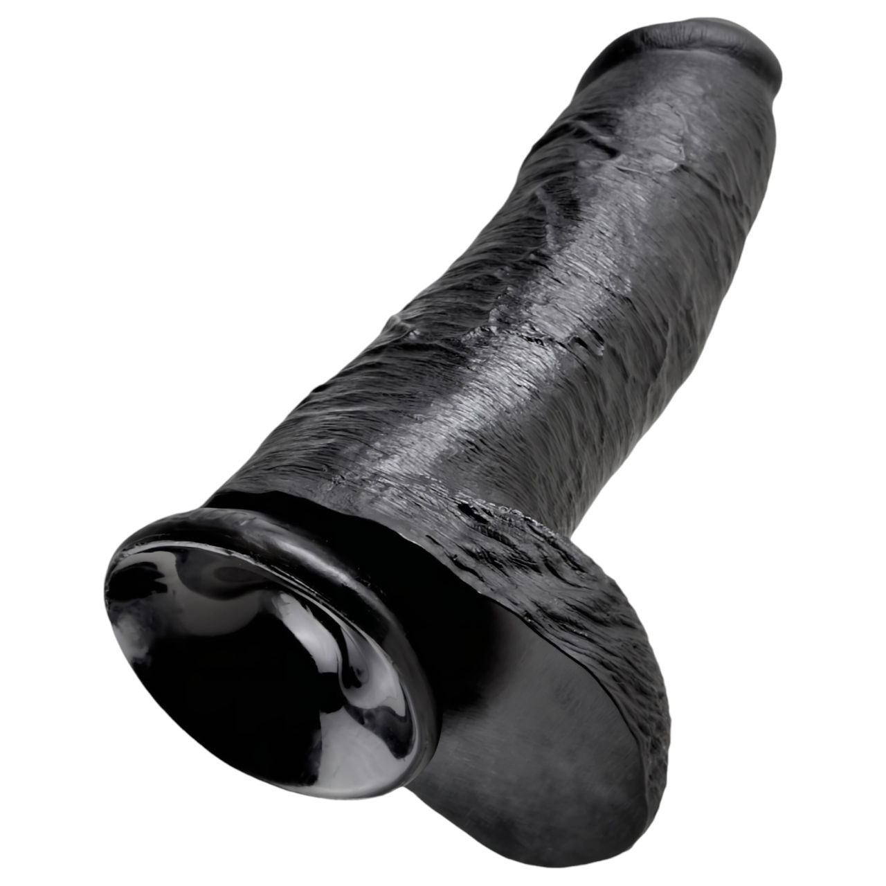 King Cock 12 herés nagy dildó (30 cm, fekete) King Cock 12 herés nagy dildó (30 cm, fekete)