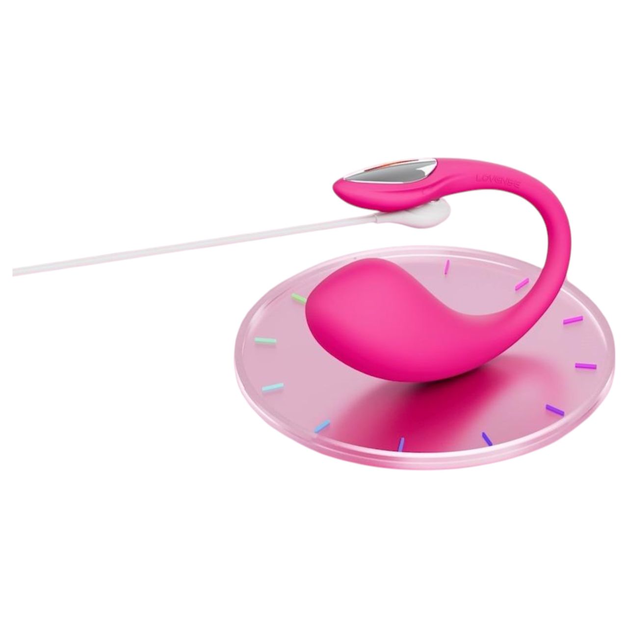 Lovense Lush 4 - hordható App-vezérelt vibrációs tojás (pink) Lovense Lush 4 - hordható App-vezérelt vibrációs tojás (pink)