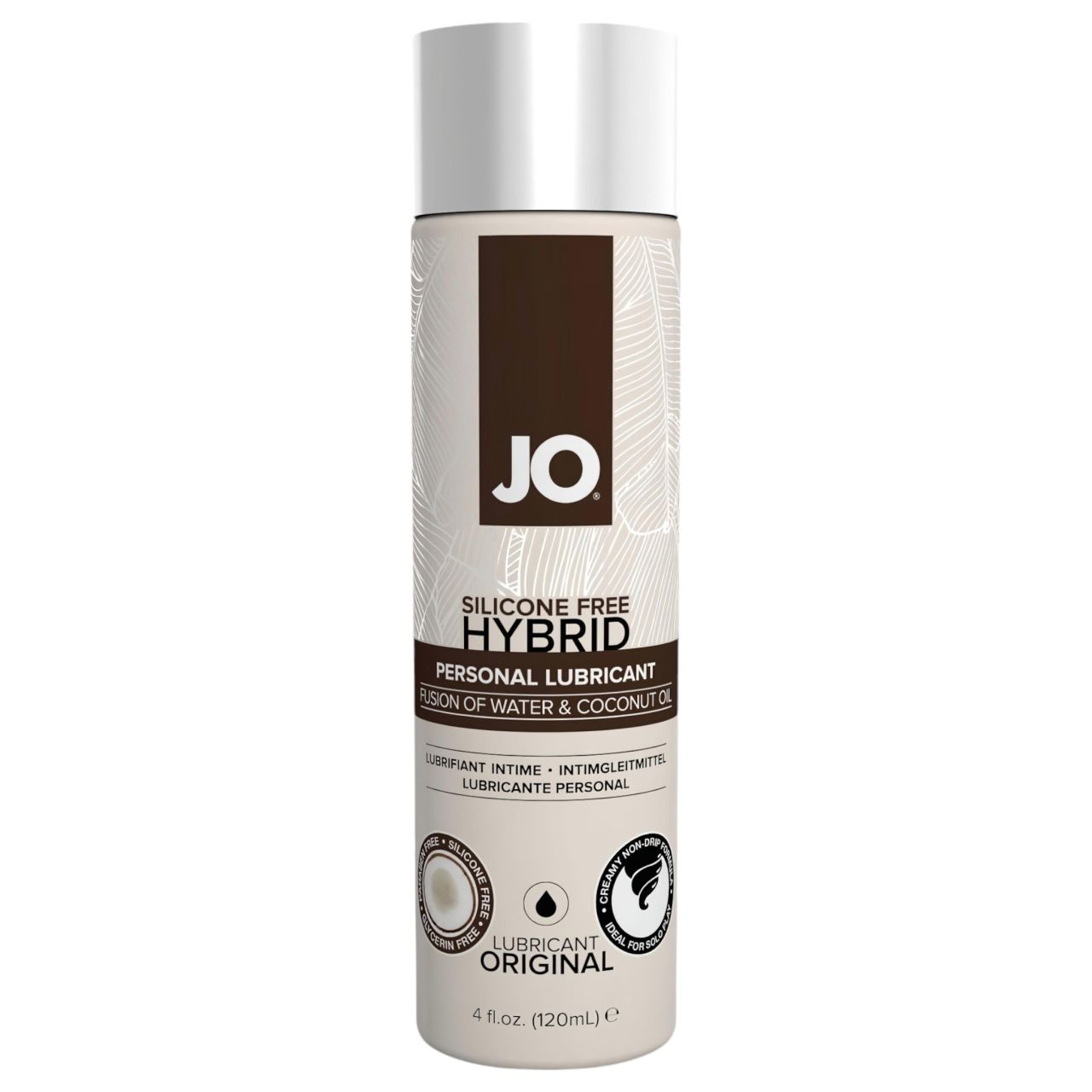 System JO - Hybrid - vegyesbázisú síkosító - kókusz (120 ml)