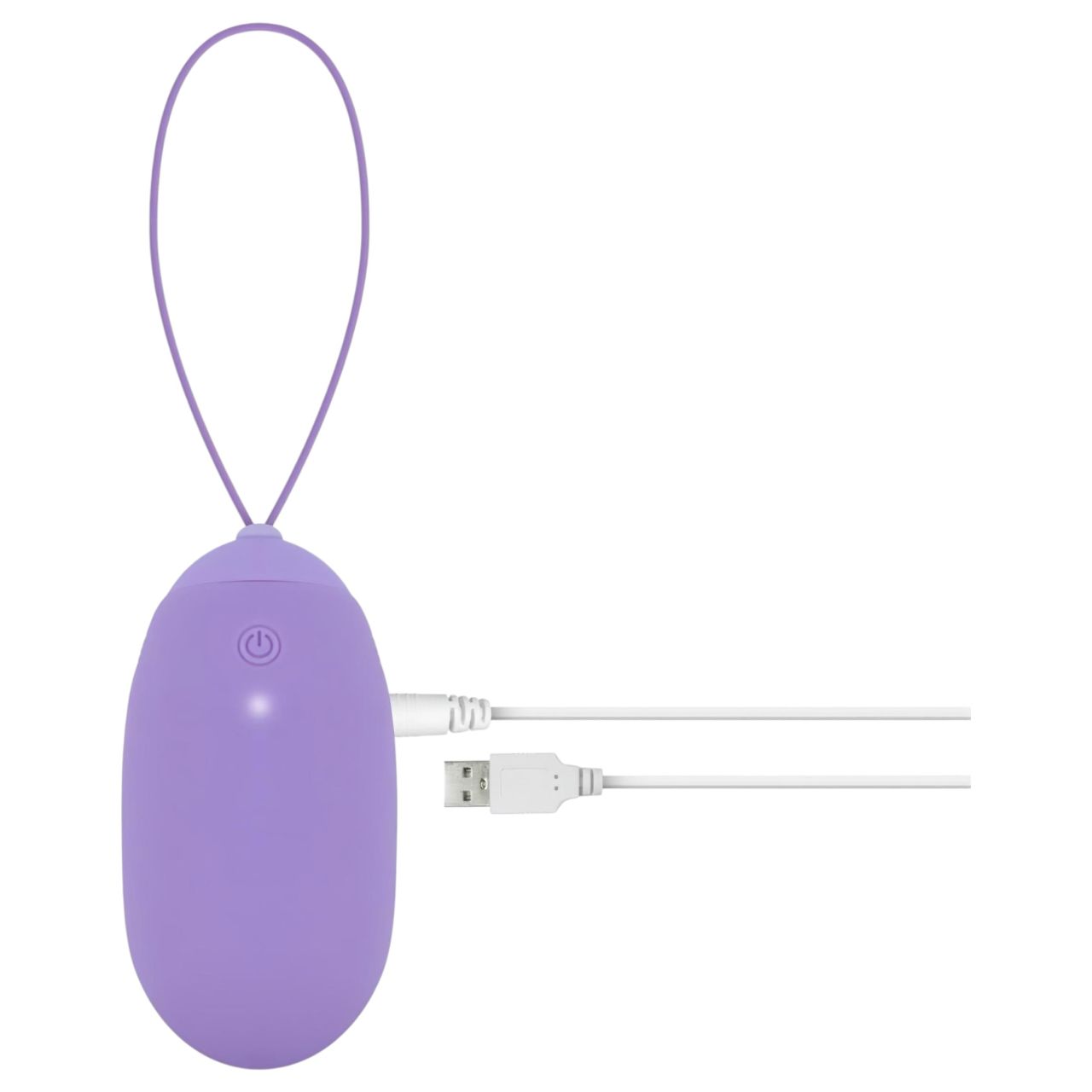 LUV EGG XL - hordható akkus, rádiós vibrációs tojás (lila)