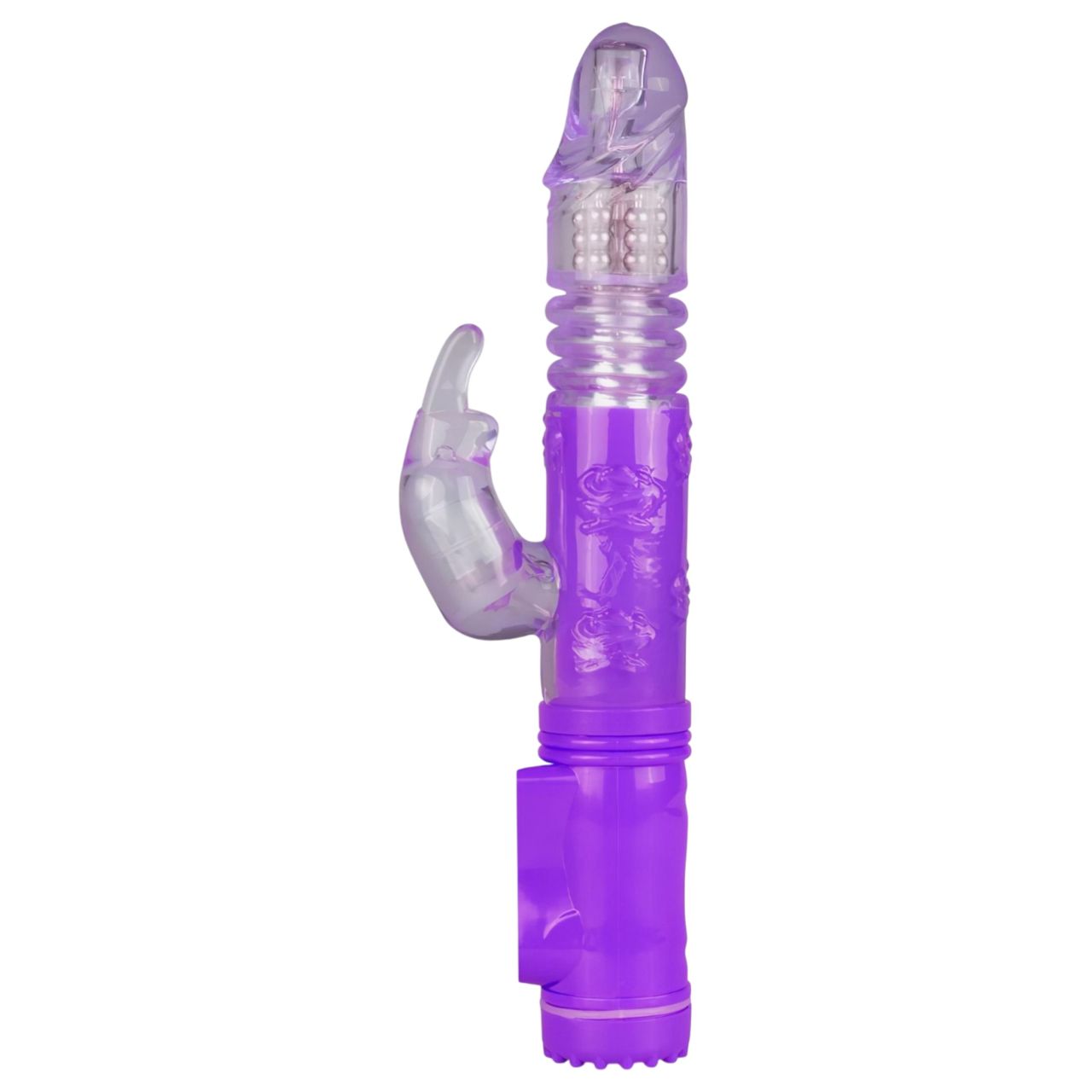 EasyToys Bunny - lökő-forgó vibrátor csiklókarral (lila) EasyToys Bunny - lökő-forgó vibrátor csiklókarral (lila)