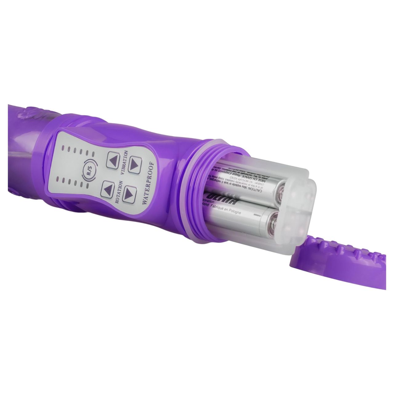 EasyToys Bunny - lökő-forgó vibrátor csiklókarral (lila) EasyToys Bunny - lökő-forgó vibrátor csiklókarral (lila)