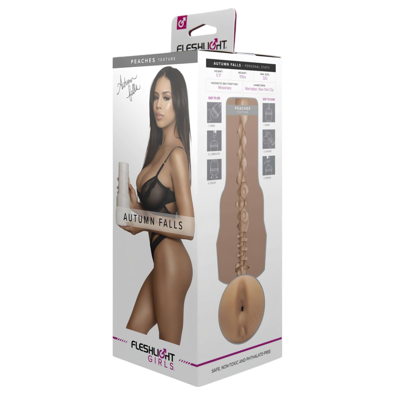 Fleshlight Autumn Falls Peaches - élethű műpopsi (testszínű) Fleshlight Autumn Falls Peaches - élethű műpopsi (testszínű)