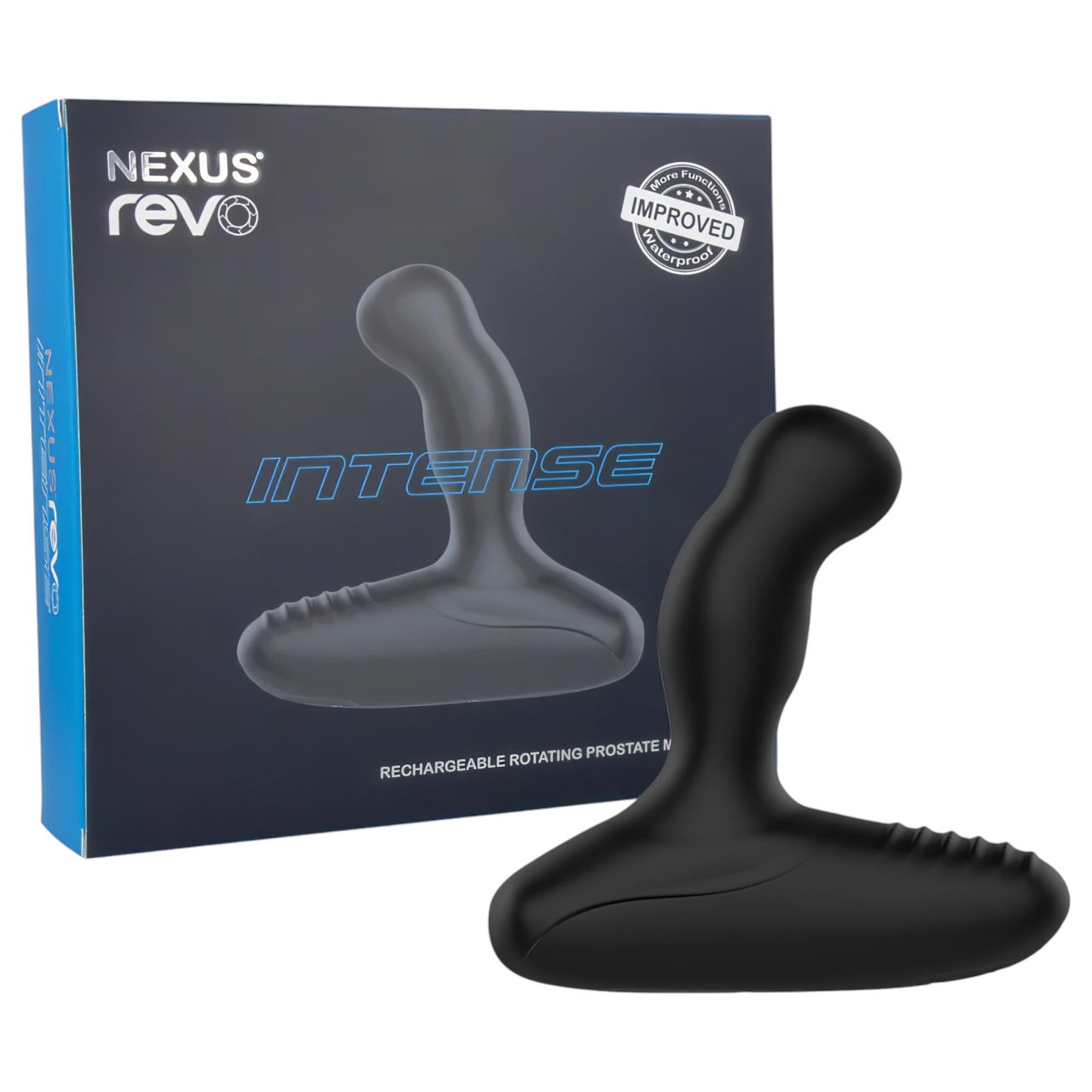 Nexus Revo Intense - forgó prosztata masszírozó vibrátor (fekete)