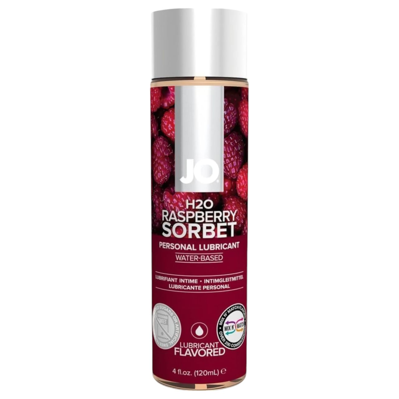 System JO - H2O málna sorbet - vízbázisú síkosító (120 ml)