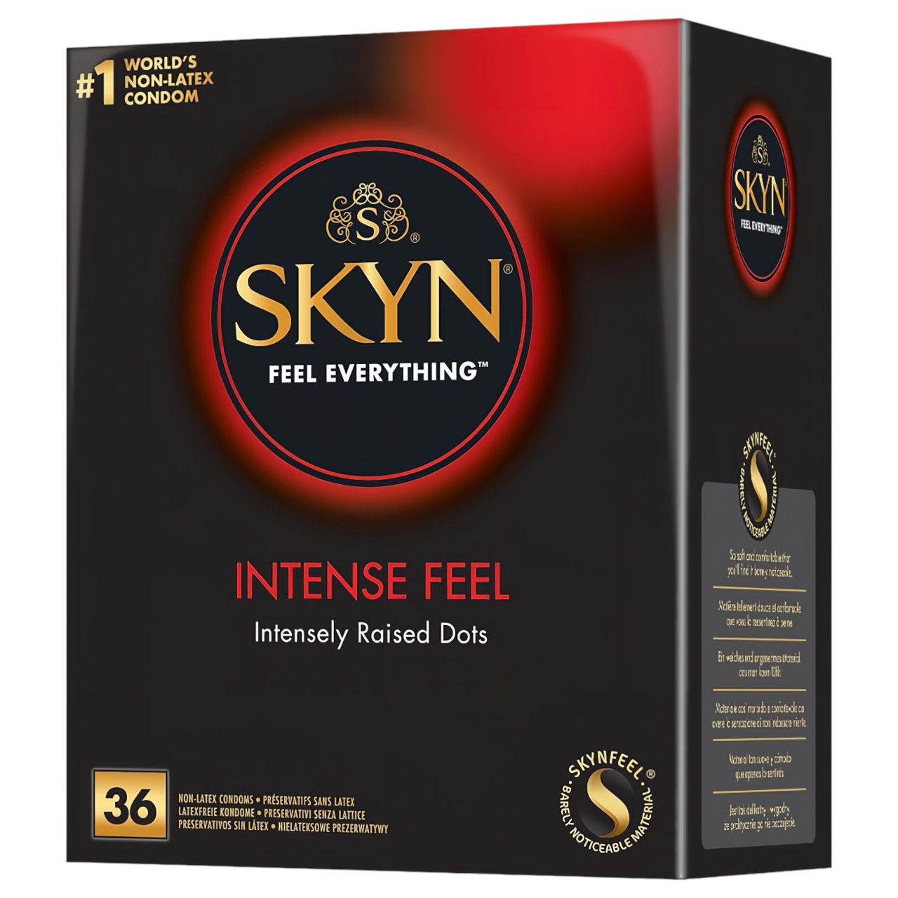 Manix SKYN Intense Fell - latexmentes vegán óvszer (36 db)