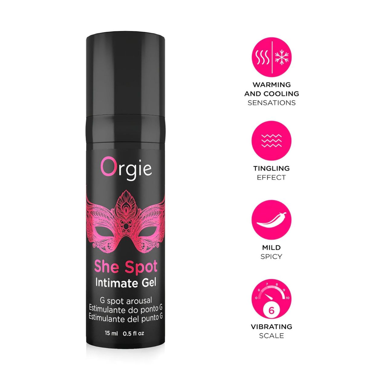 Orgie She Spot - G-pont stimuláló szérum (15 ml)