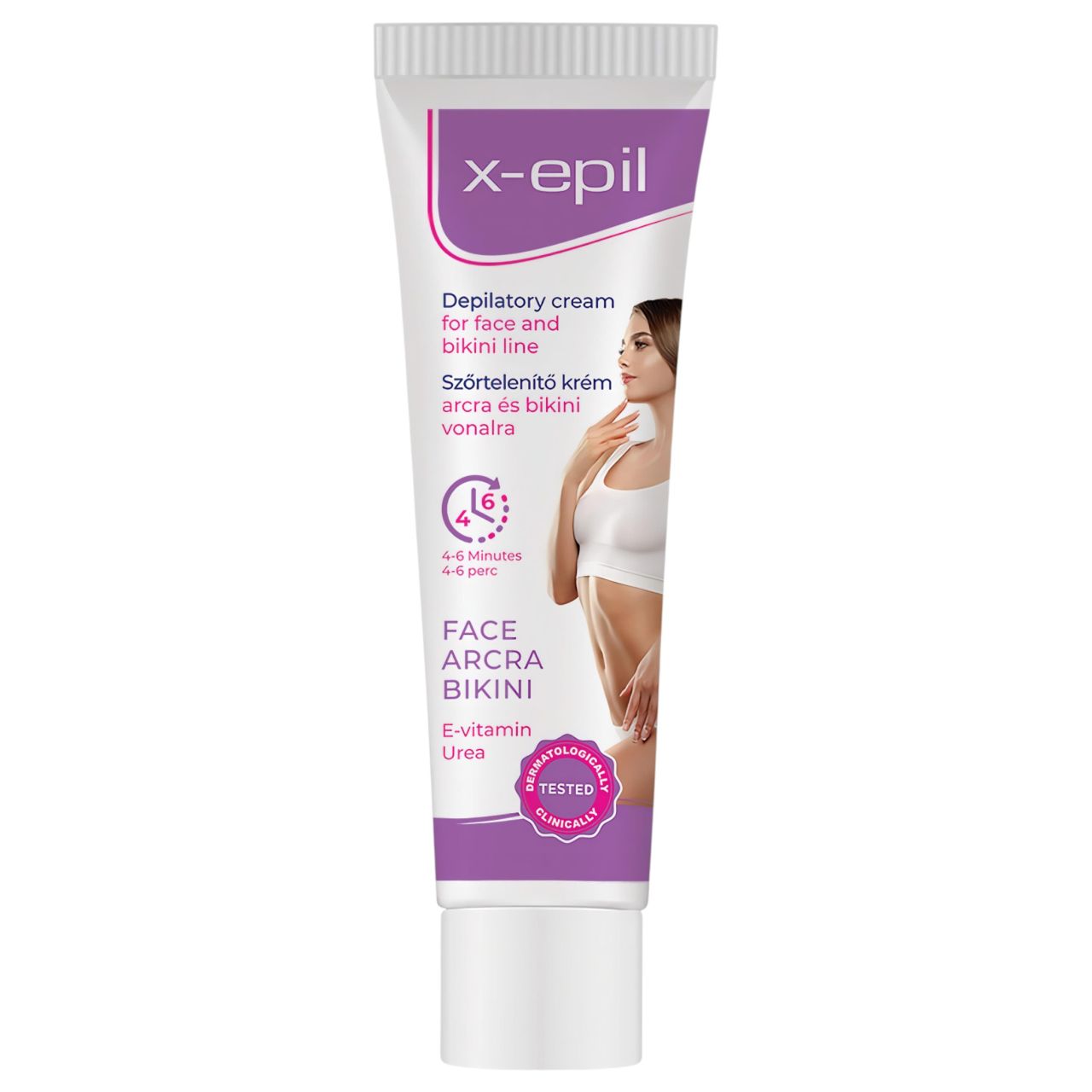X-Epil - szőrtelenítő krém arcra/bikini vonalra (40 ml)