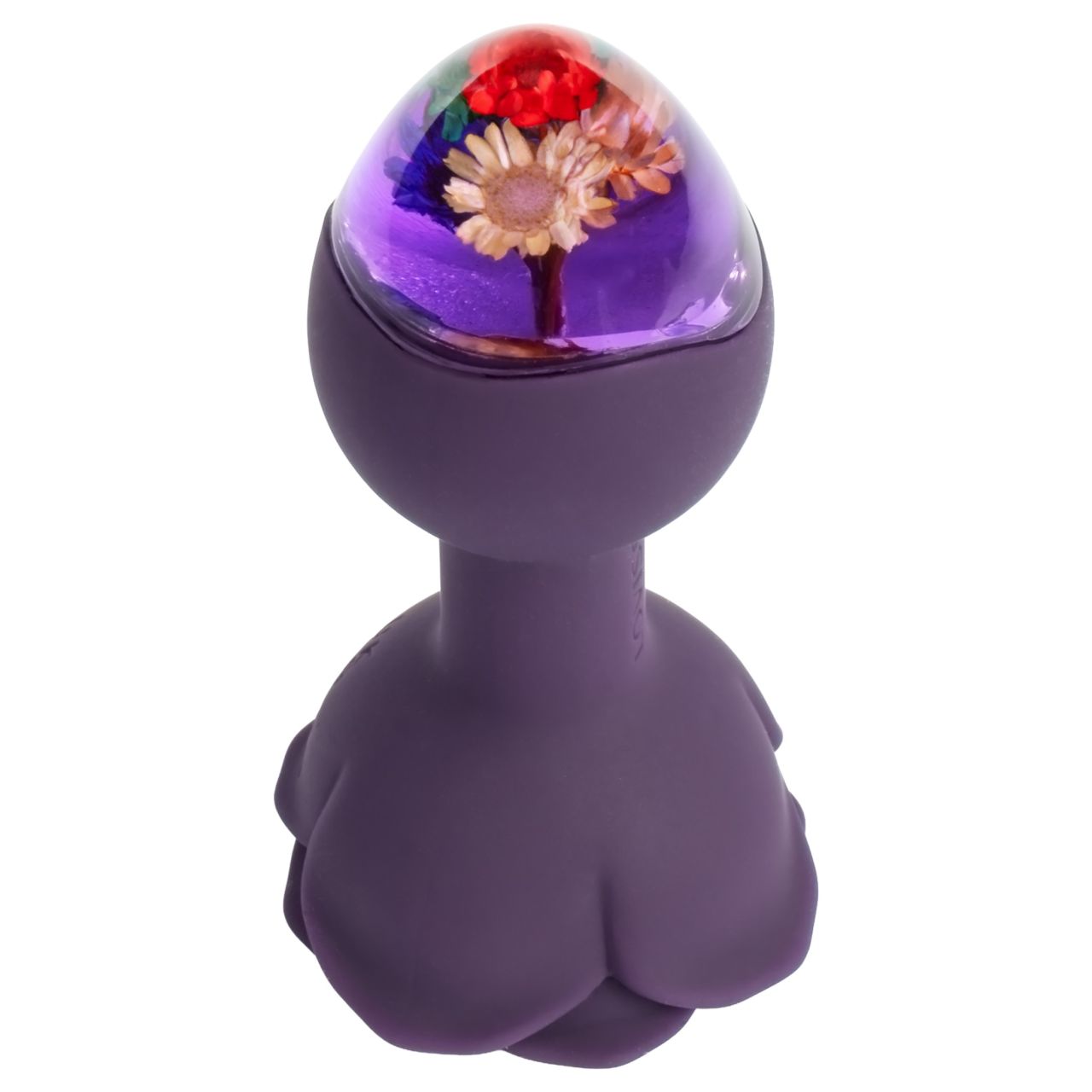 LOVISS Flower - távirányítós anál vibrátor (lila)