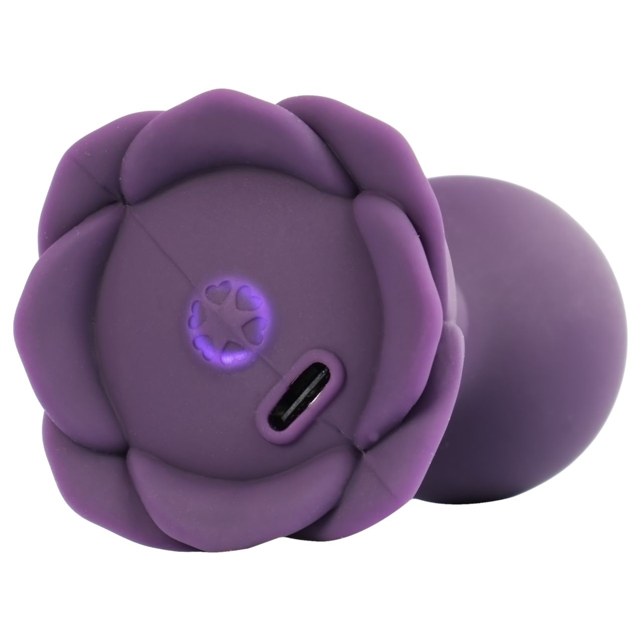 LOVISS Flower - távirányítós anál vibrátor (lila)