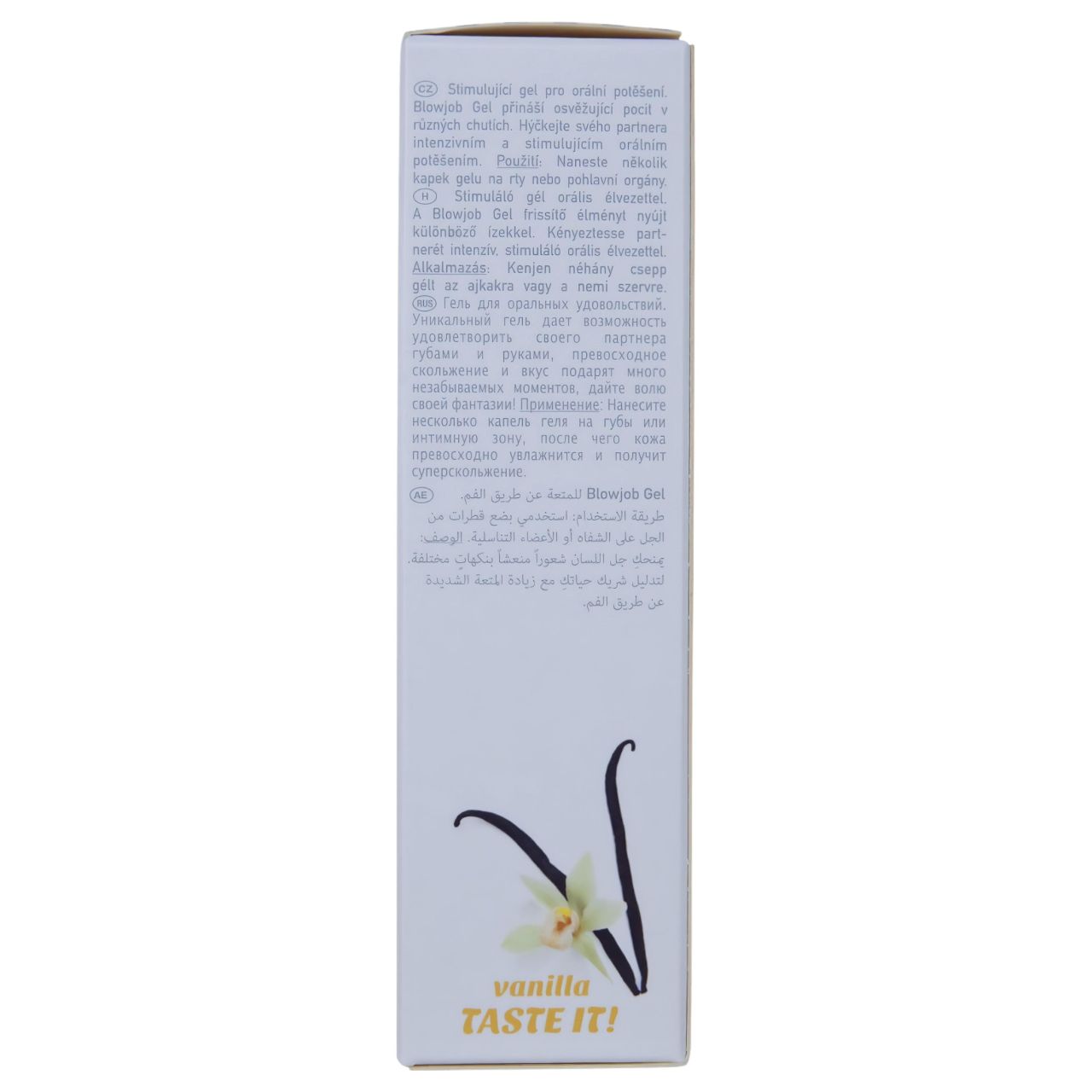 HOT - Blowjob Gel - orál síkosító gél - vanília (50 ml) HOT - Blowjob Gel - orál síkosító gél - vanília (50 ml)