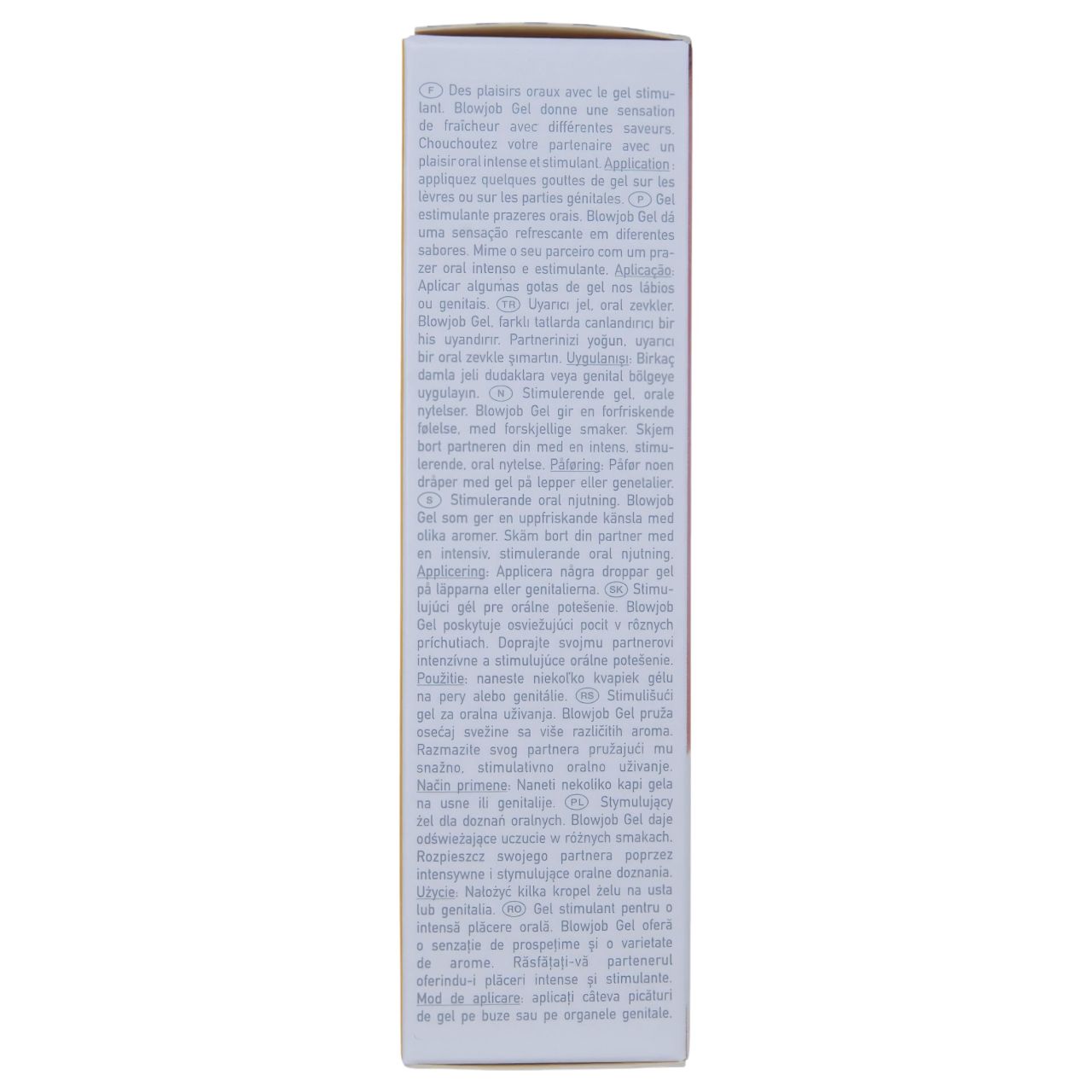 HOT - Blowjob Gel - orál síkosító gél - vanília (50 ml) HOT - Blowjob Gel - orál síkosító gél - vanília (50 ml)