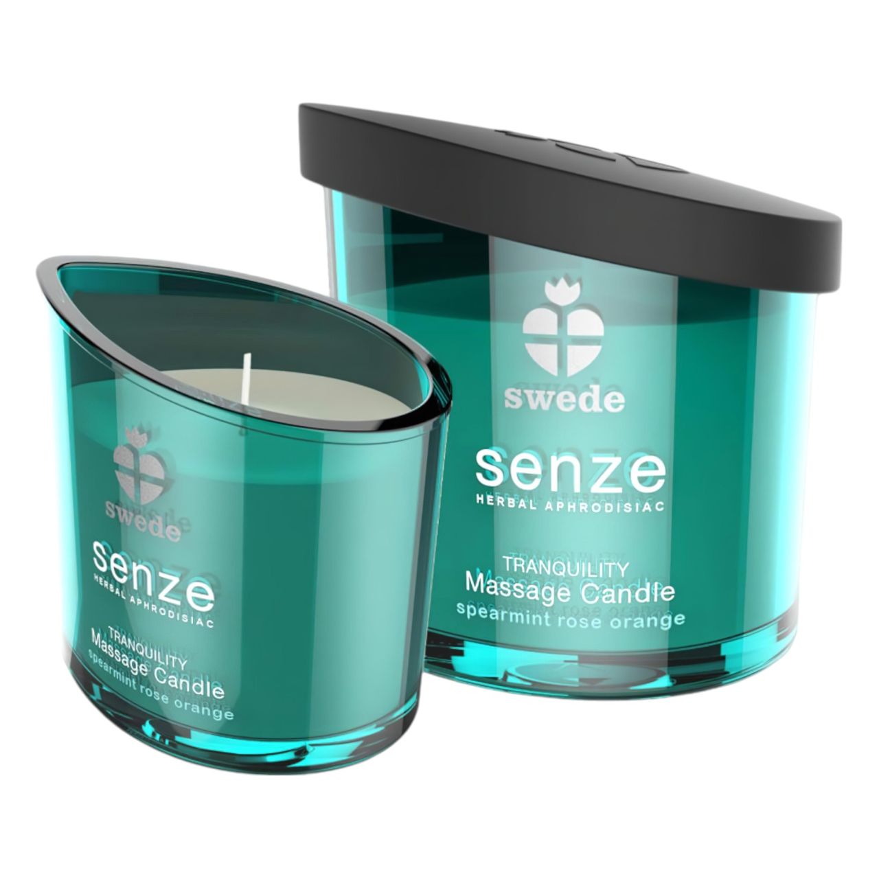 Swede Senze - masszázsgyertya - rózsa, narancs (50 ml)