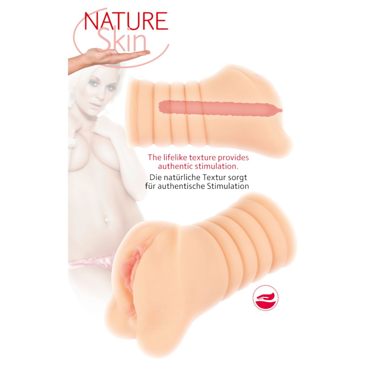 Nature Skin - realisztikus punci maszturbátor (testszínű) Nature Skin - realisztikus punci maszturbátor (testszínű)