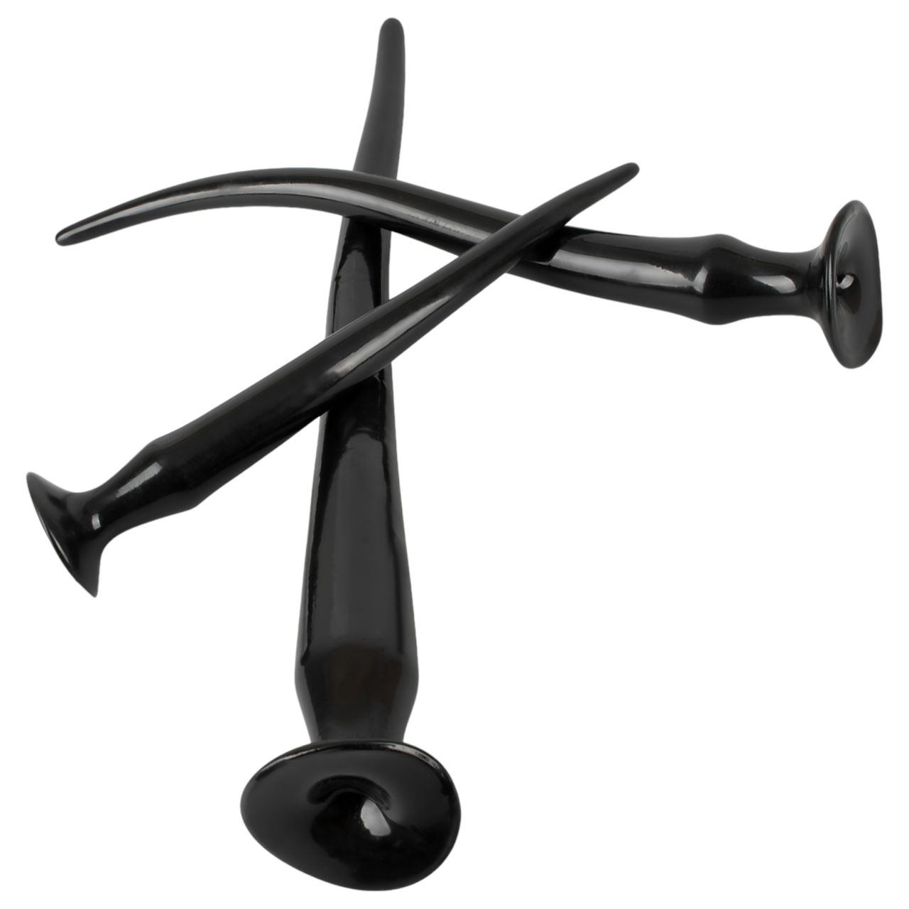 You2Toys - extra hosszú anál plug szett (3 részes, fekete)