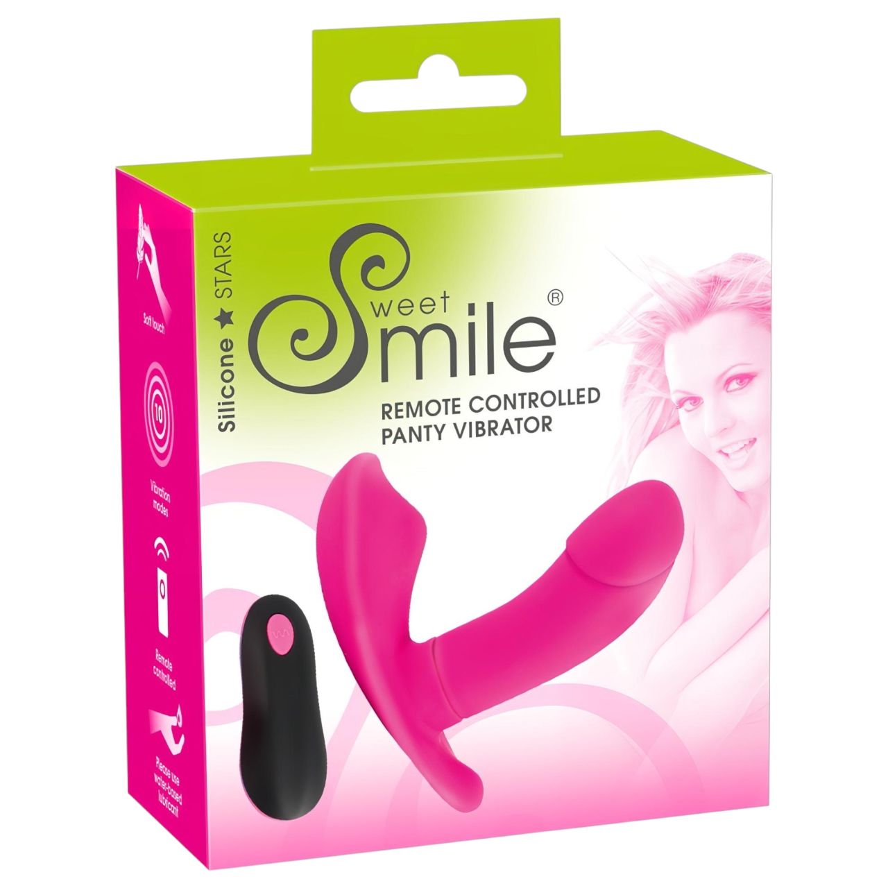 SMILE Panty - hordható akkus, rádiós vibrátor (pink) SMILE Panty - hordható akkus, rádiós vibrátor (pink)