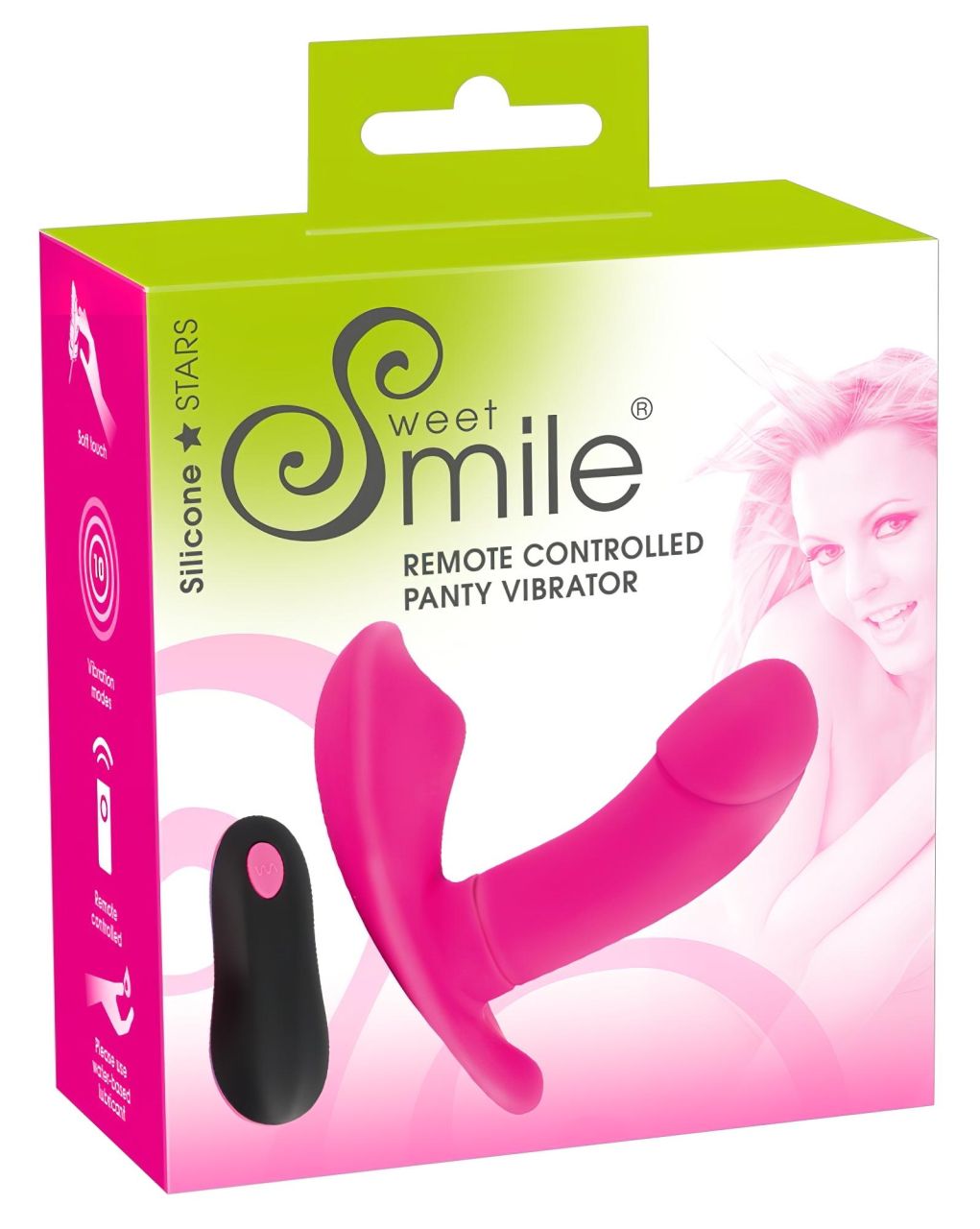 SMILE Panty - hordható akkus, rádiós vibrátor (pink) SMILE Panty - hordható akkus, rádiós vibrátor (pink)