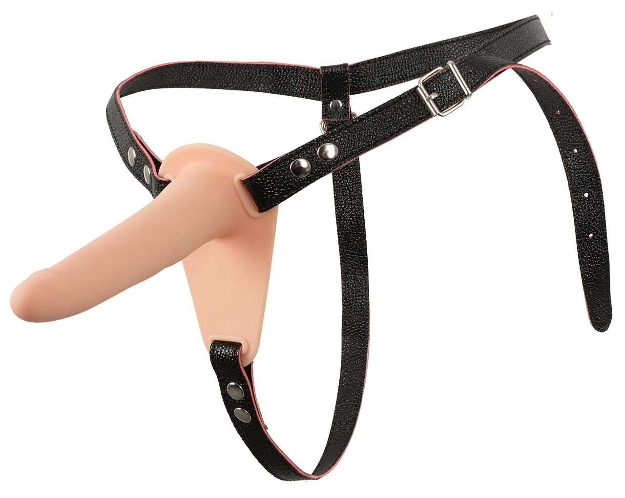 You2Toys - Strap-On - akkus, felcsatolható vibrátor (testszínű) You2Toys - Strap-On - akkus, felcsatolható vibrátor (testszínű)