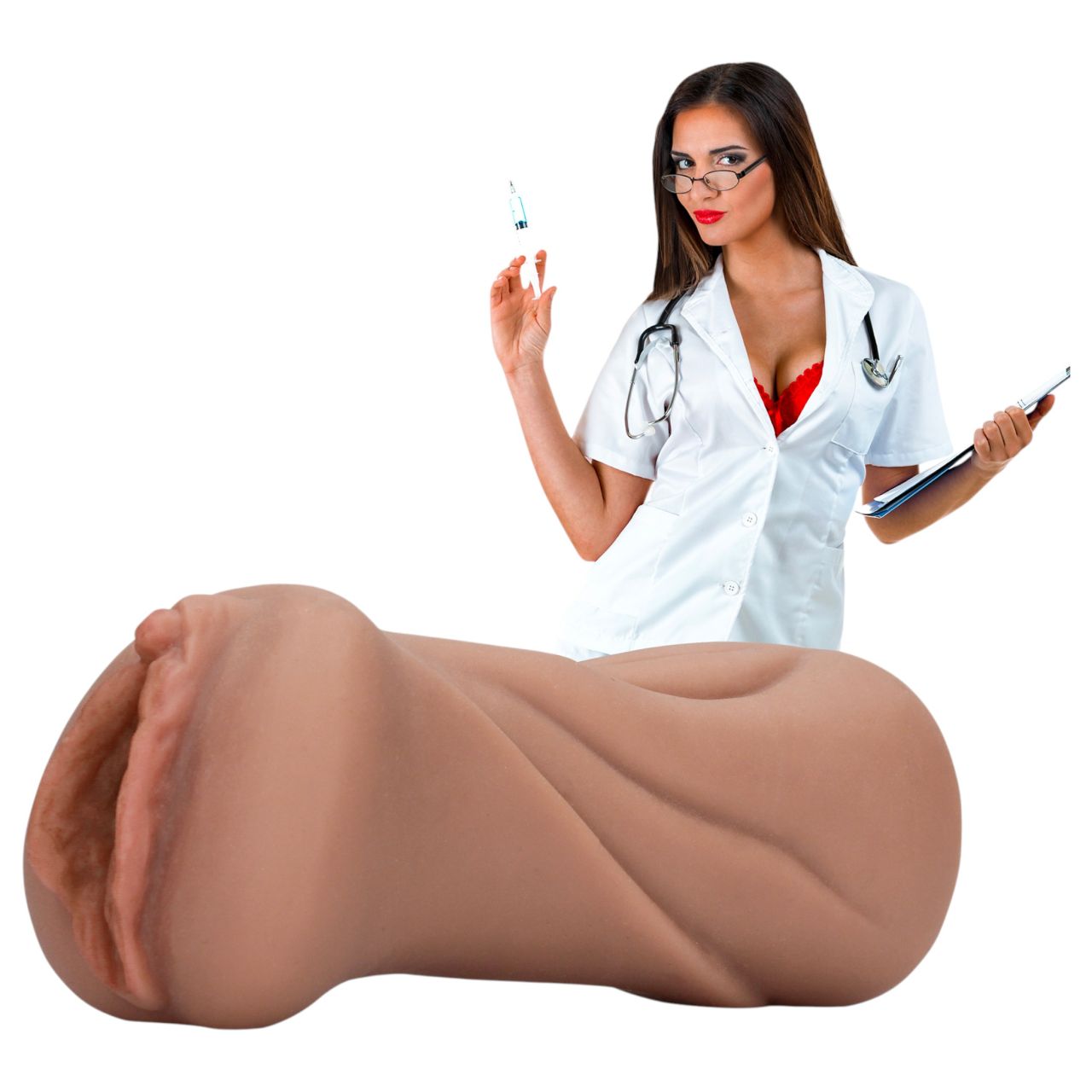 S-Line Nurse - élethű műpunci (napbarnított)