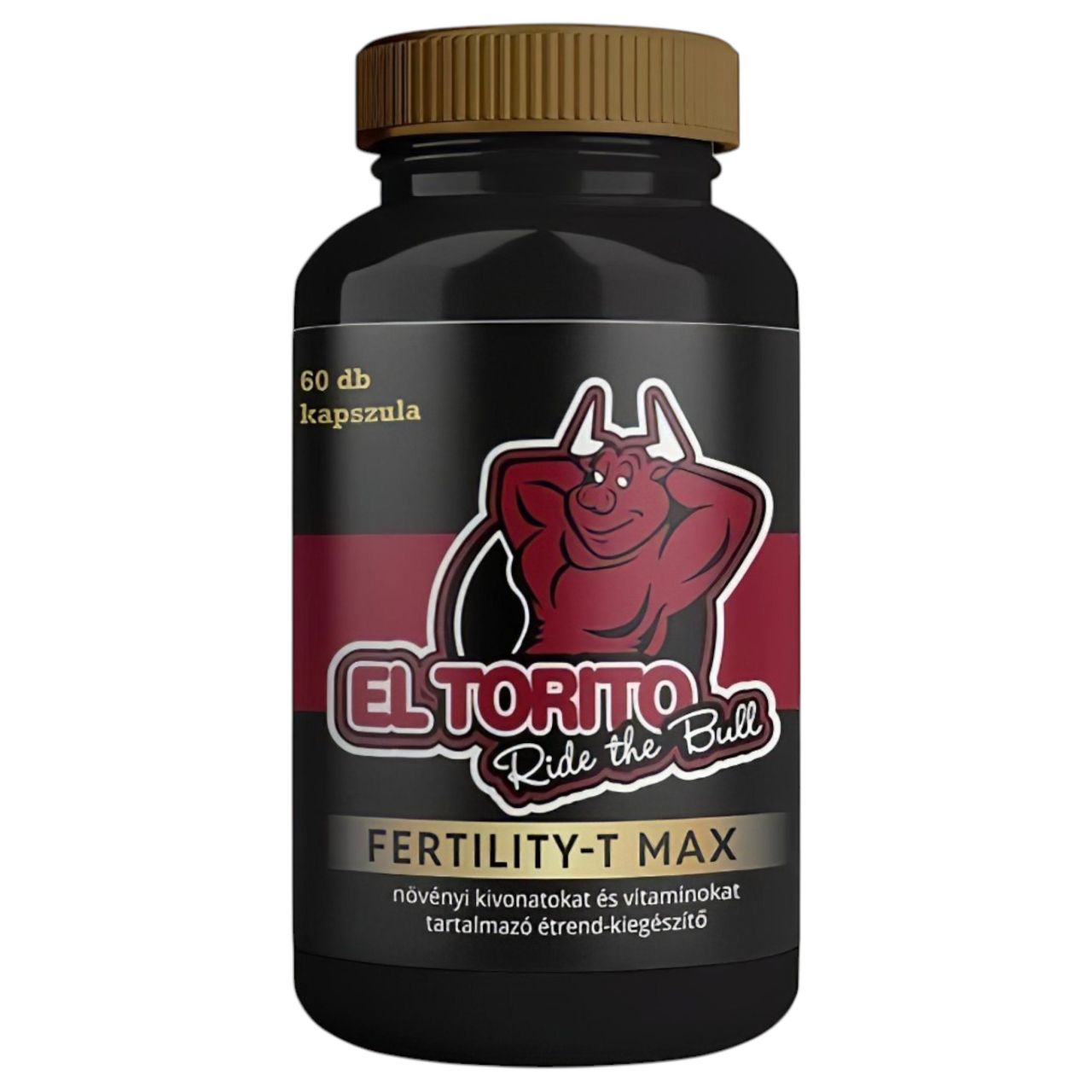 El Torito Fertility-T Max - tesztoszteron kapszula (60 db)