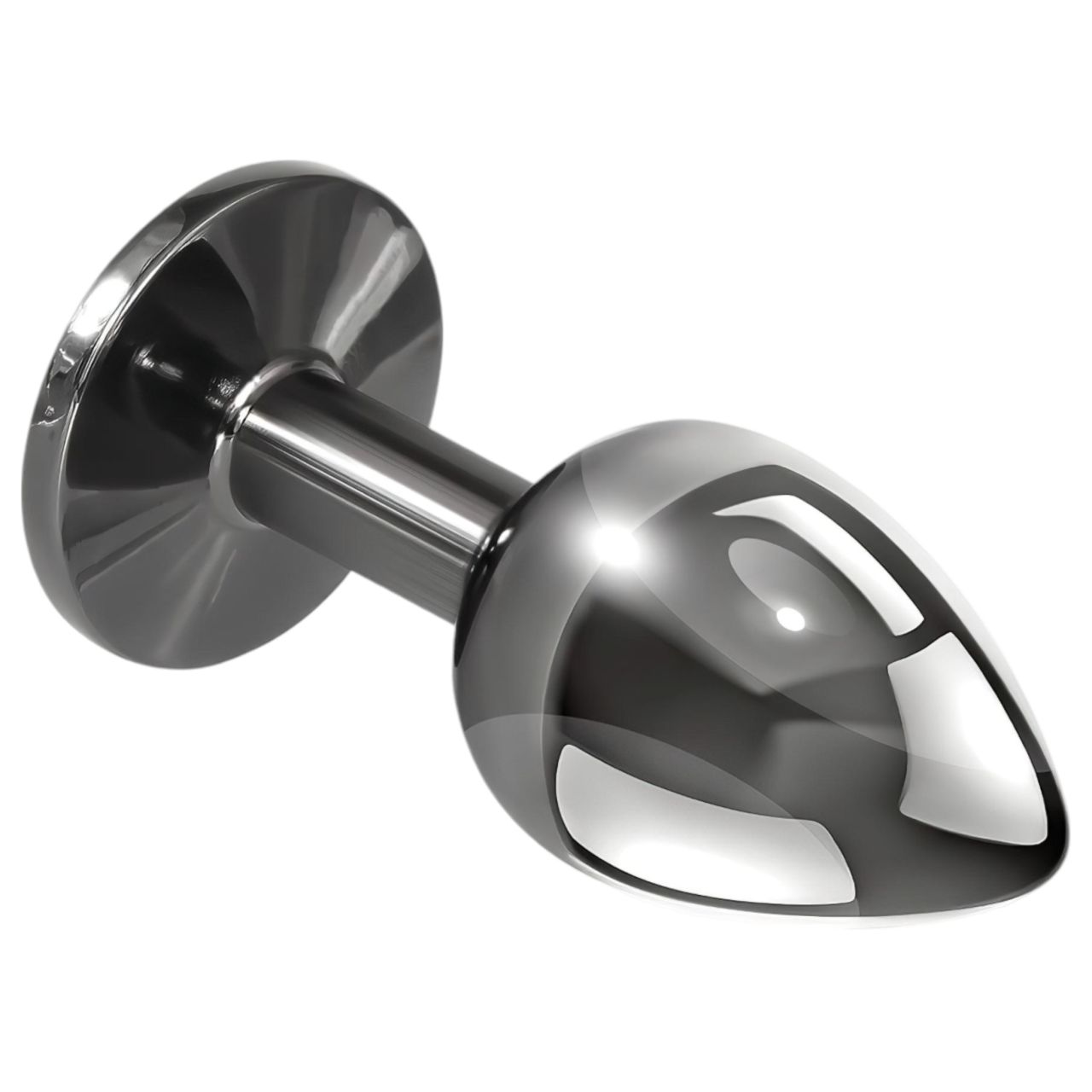 Playboy Tux - butt plug - kicsi (ezüst) Playboy Tux - butt plug - kicsi (ezüst)