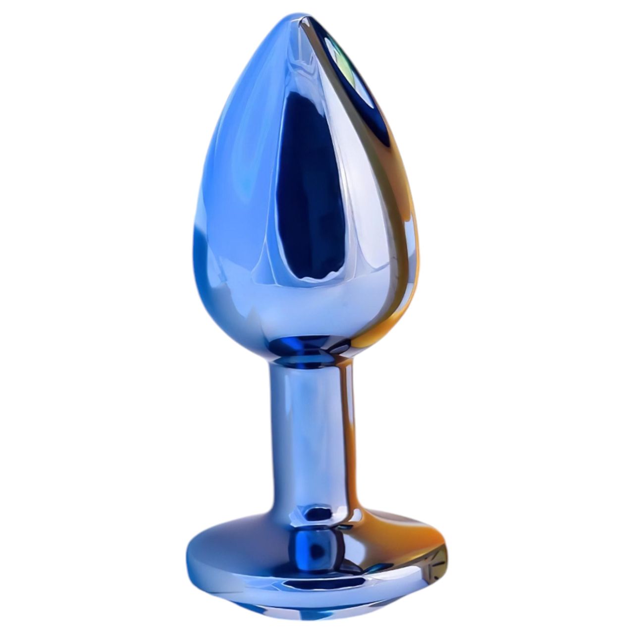 Playboy Tux - butt plug - kicsi (ezüst) Playboy Tux - butt plug - kicsi (ezüst)