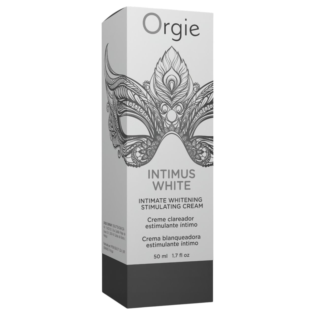 Orgie - Intimus White - intim fehérítő és stimuláló krém (50 ml)