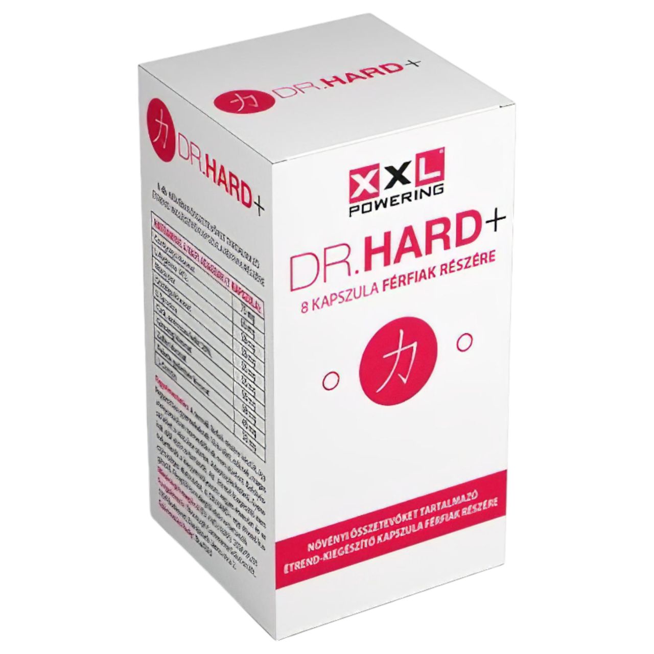 Dr. Hard+ - erős, étrend-kiegészítő kapszula férfiaknak (8 db)