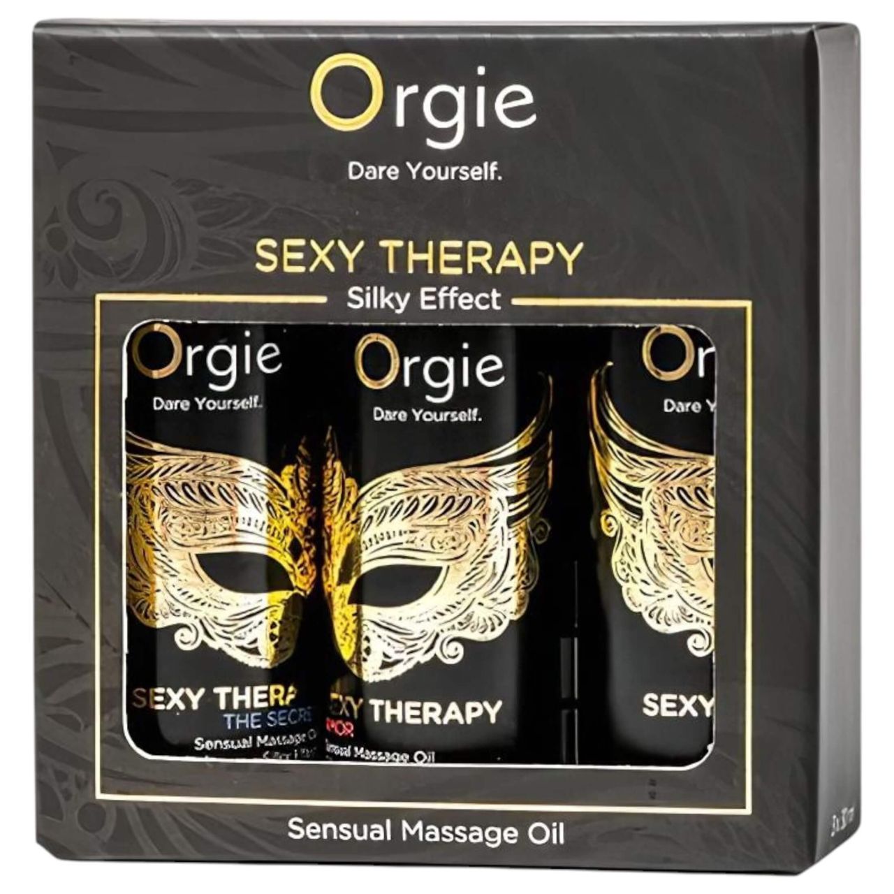 Orgie Sexy Therapy - érzéki masszázsolaj szett (3 × 30 ml) Orgie Sexy Therapy - érzéki masszázsolaj szett (3 × 30 ml)