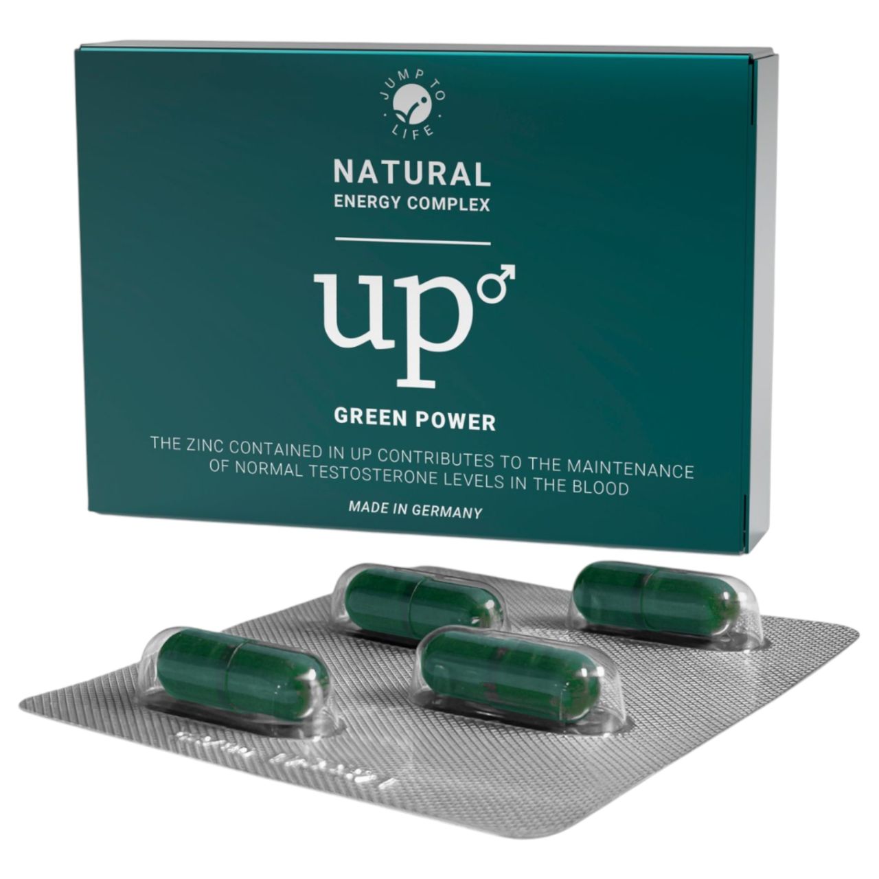 Up Green Power - étrend kiegészítő kapszula férfiaknak (4 db)