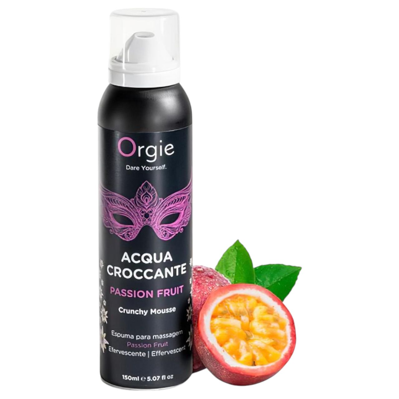 Orgie Acqua Croccante - masszázshab - passion fruit (150 ml)