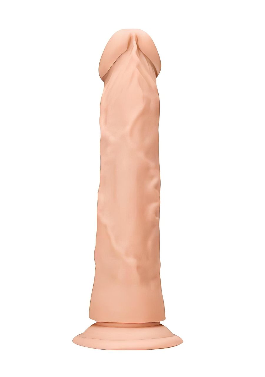 RealRock Dong 9 - élethű dildó (23 cm, testszínű)