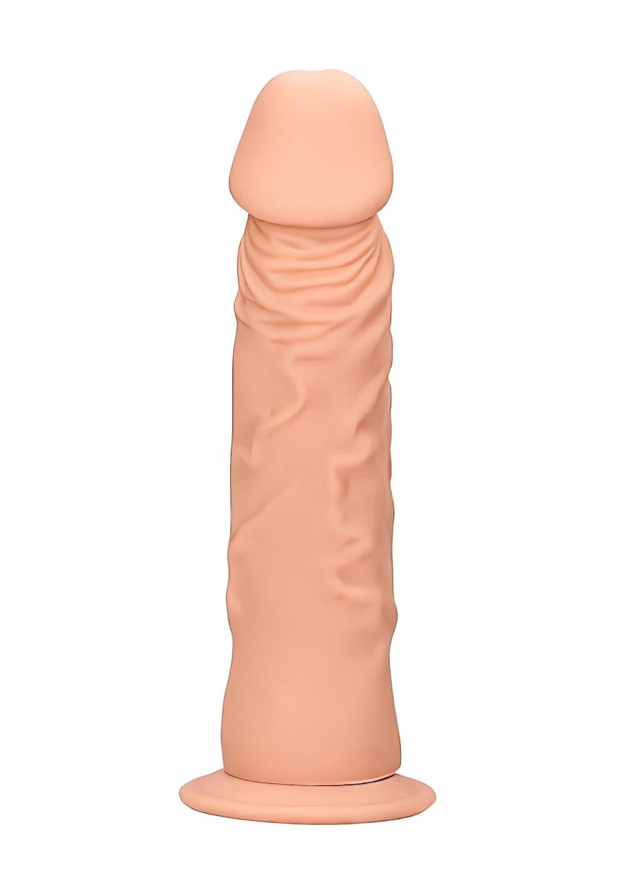 RealRock Dong 9 - élethű dildó (23 cm, testszínű)