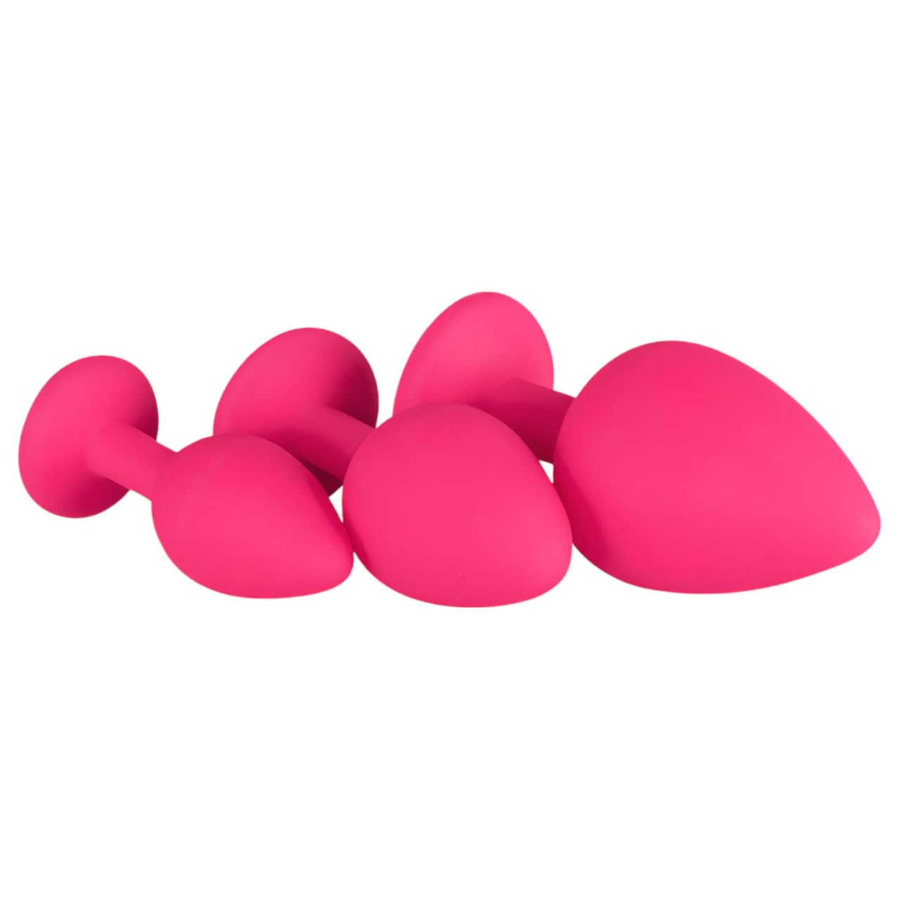 EasyToys Diamond - anál plug szett (pink) EasyToys Diamond - anál plug szett (pink)